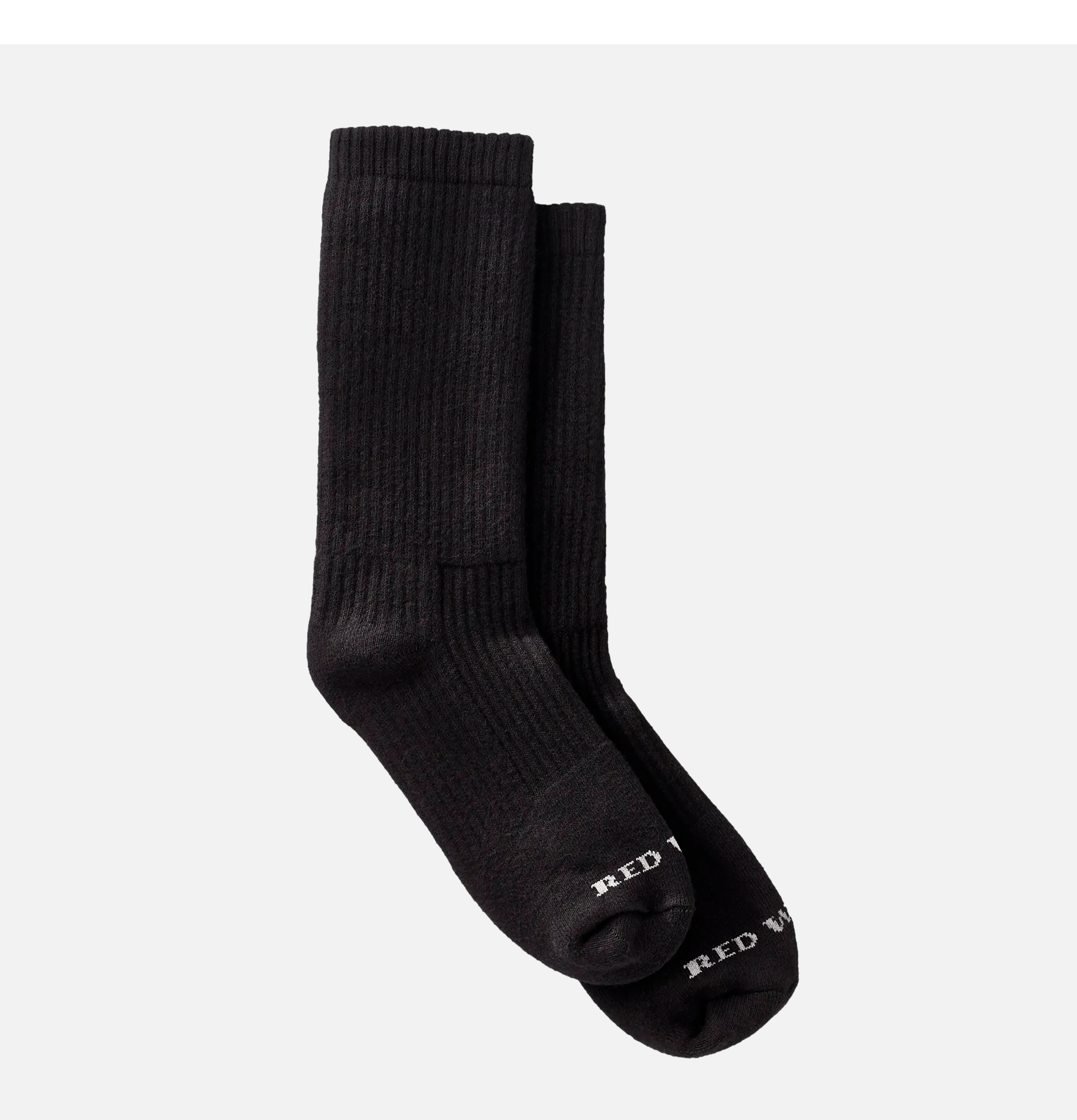 Red Wing Sock Cushion Crew Black