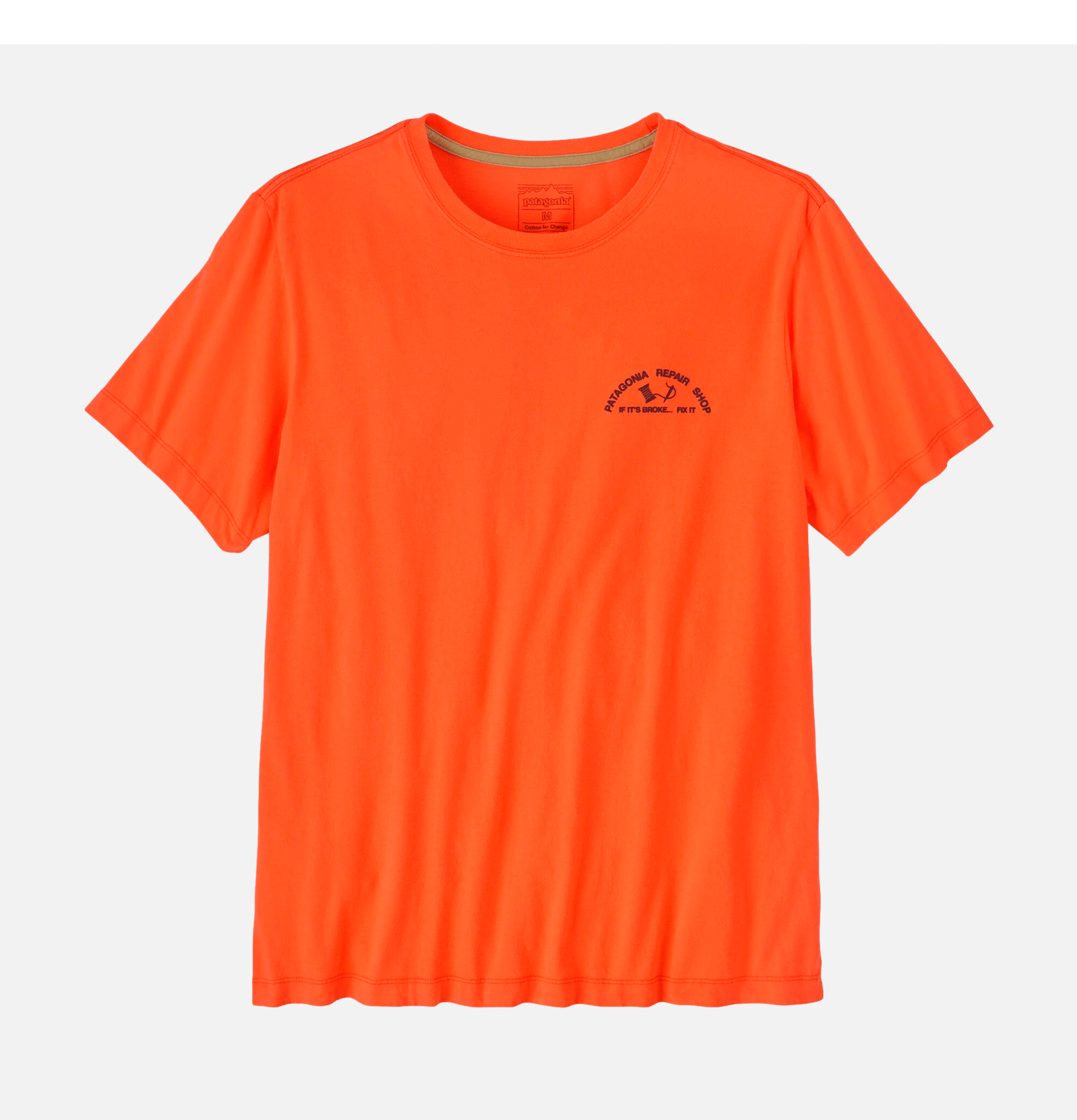 Patagonia | Repair Shop Tee Orange Peel | Shop Royalcheese Paris