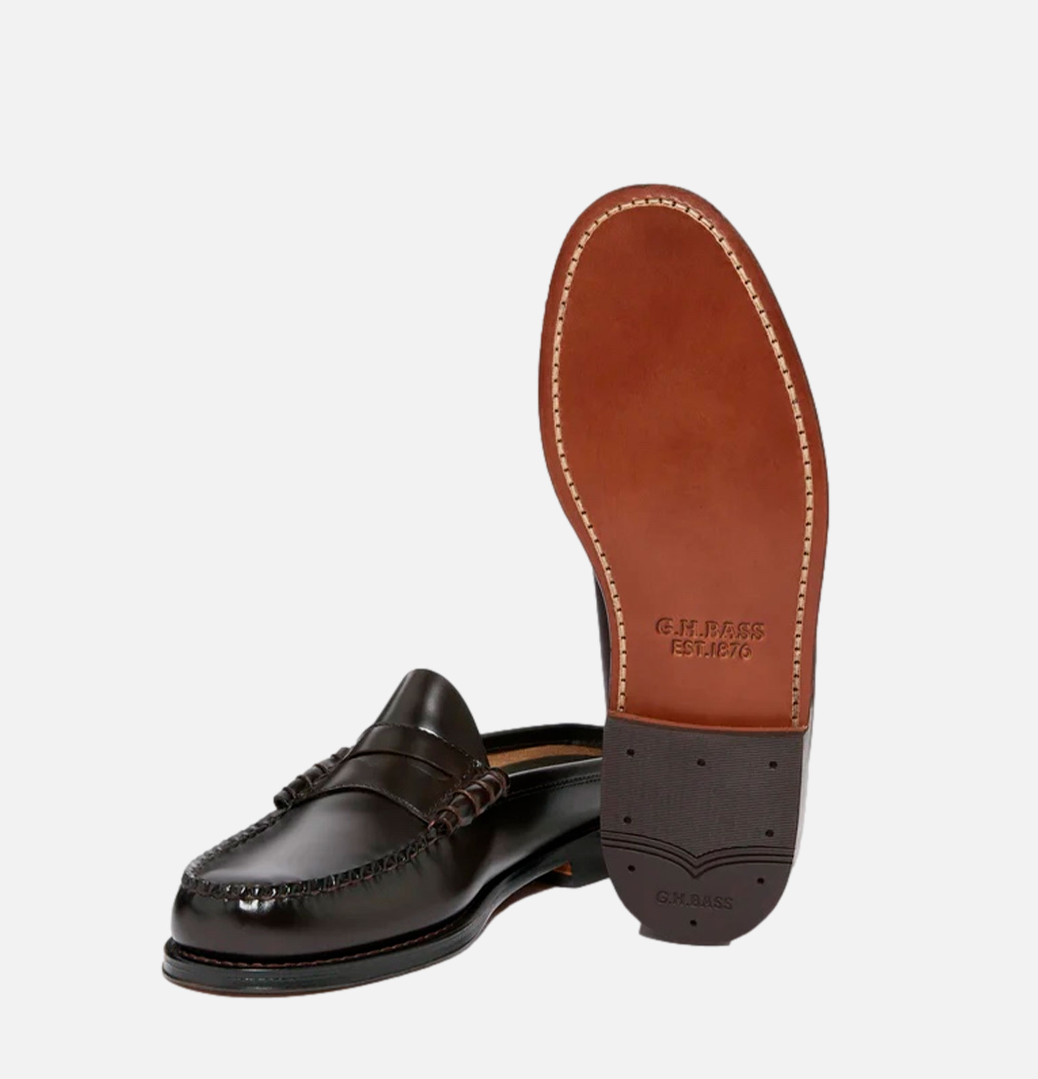 G.H. Bass Weejun Larson Slide Chocolate