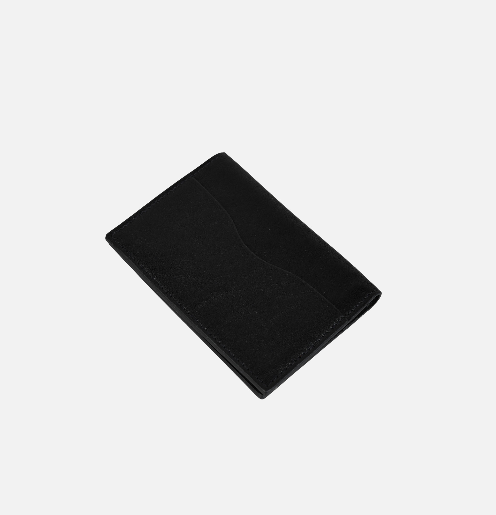 Il Bisonte Card Case Leo Black