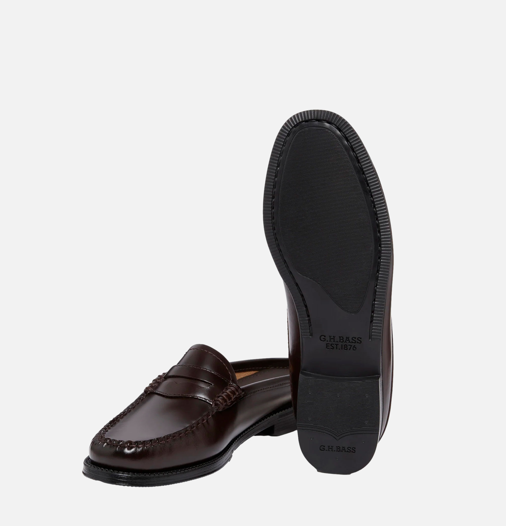 G.H. Bass Weejun Penny Slide Chocolat