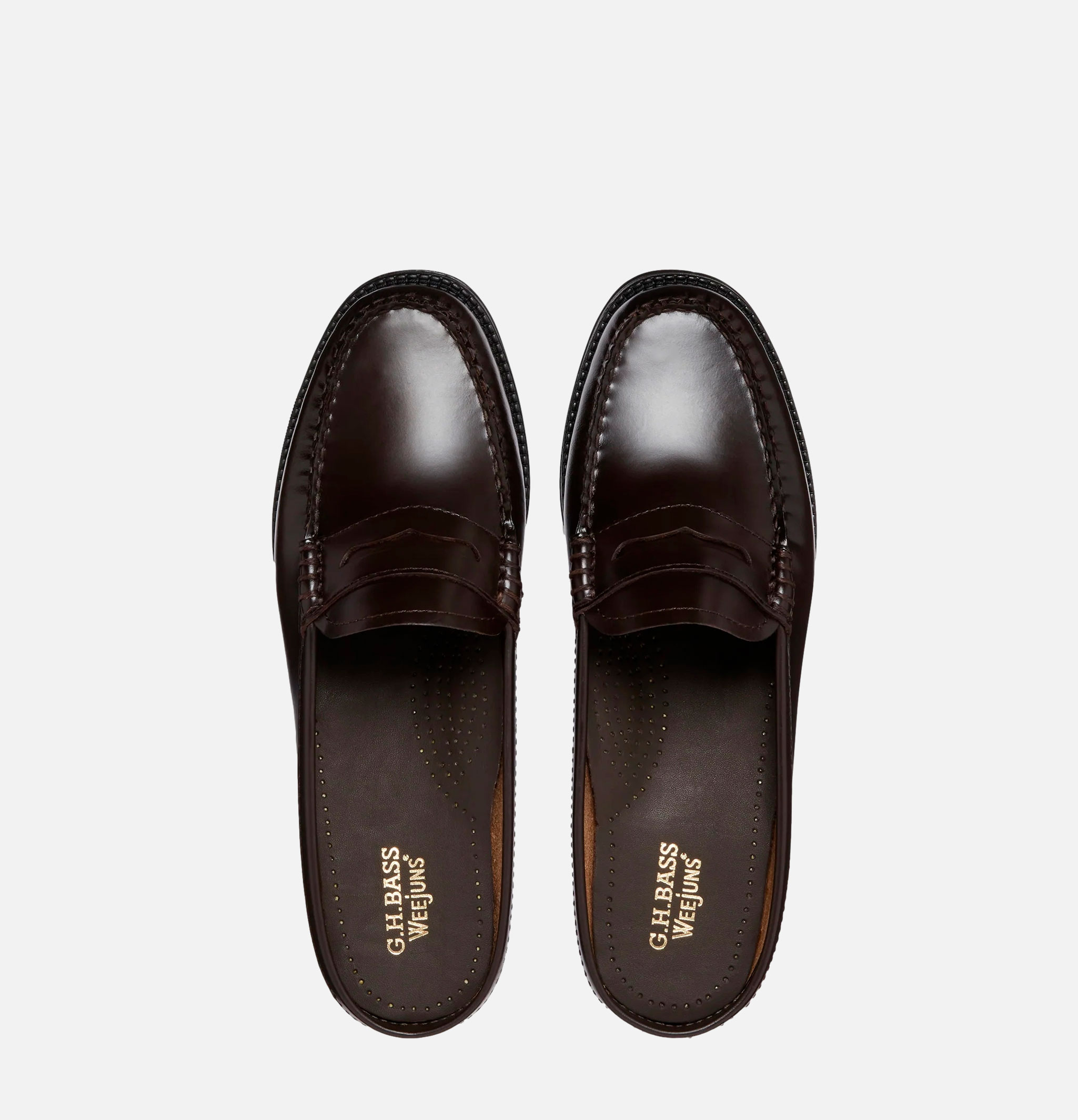 G.H. Bass Weejun Penny Slide Chocolat