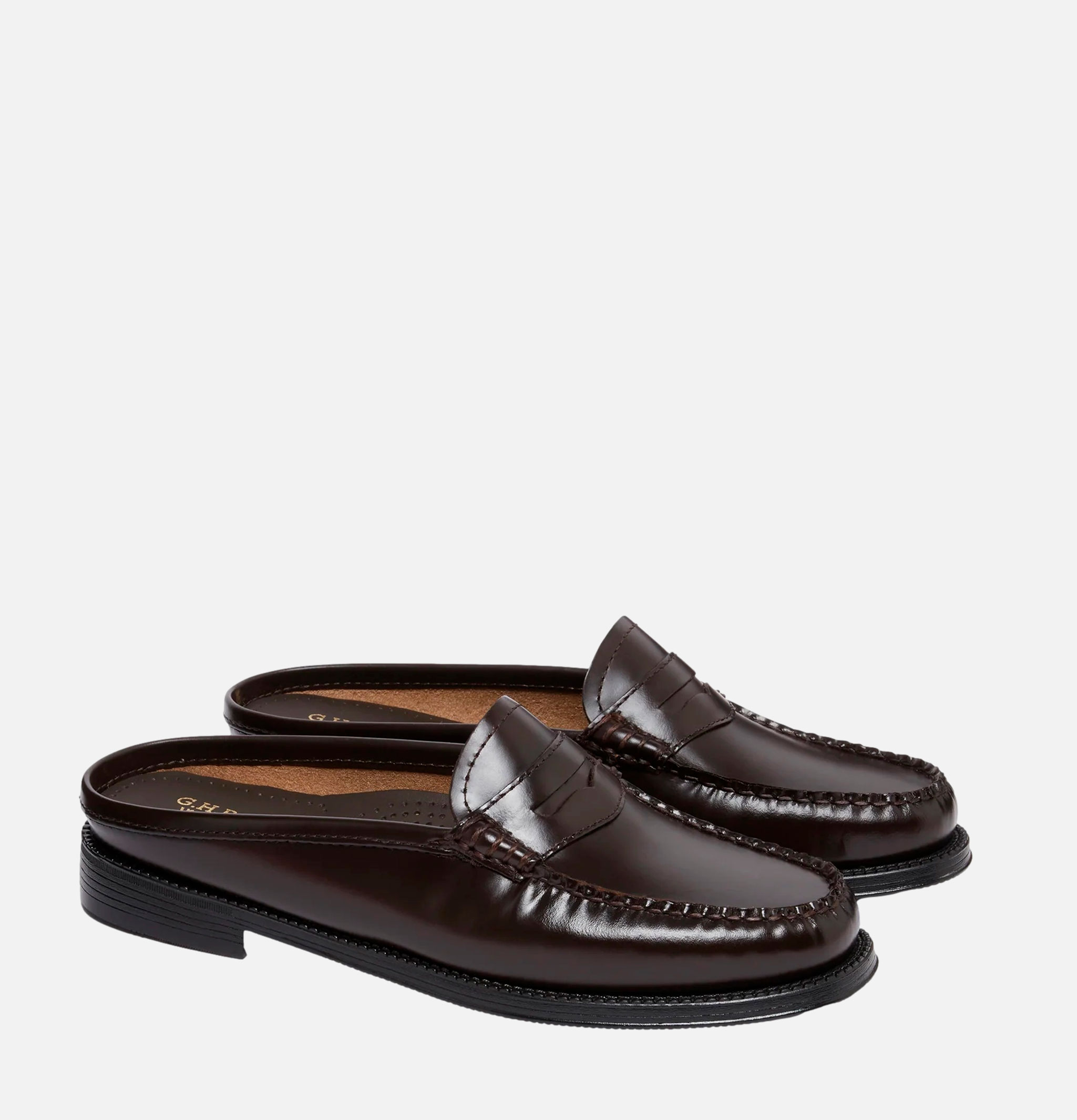 G.H. Bass Weejun Penny Slide Chocolat