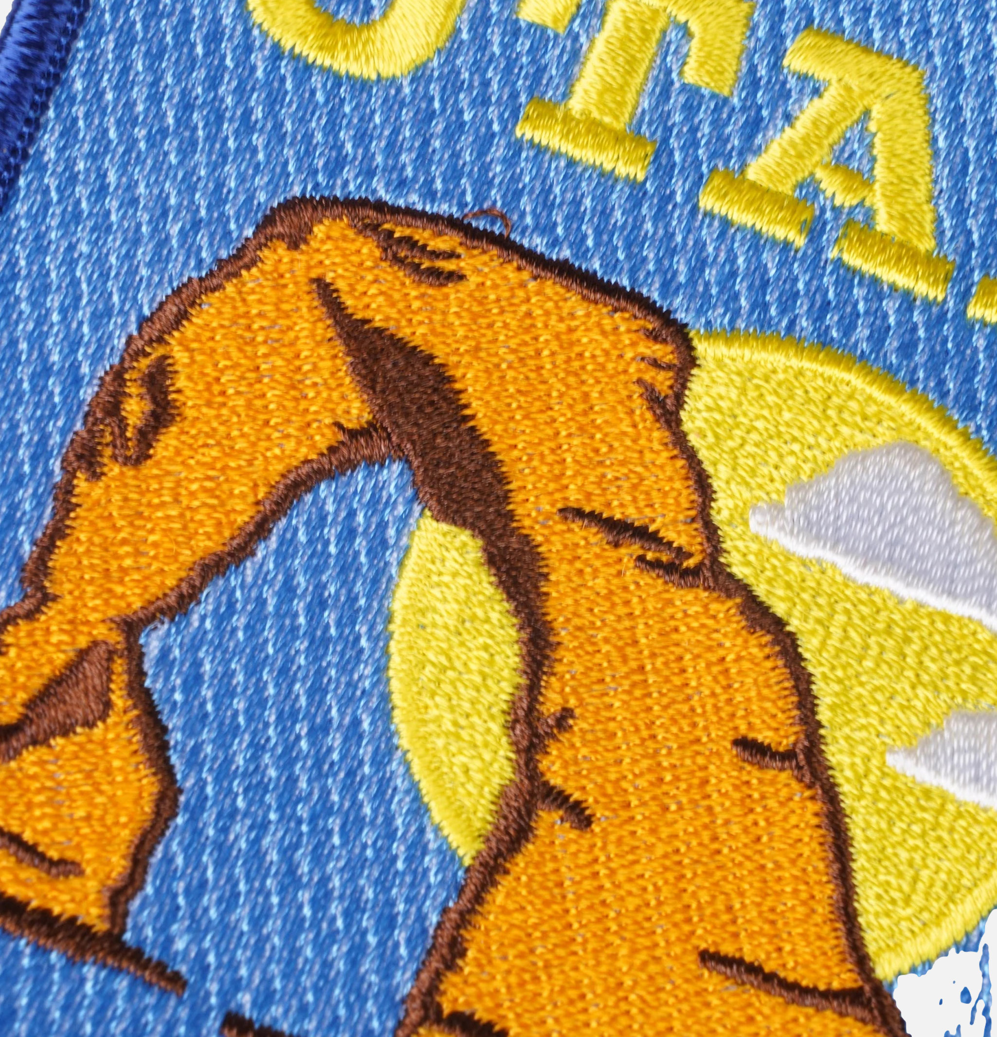 Oxford Pennant Patch Utah brodé
