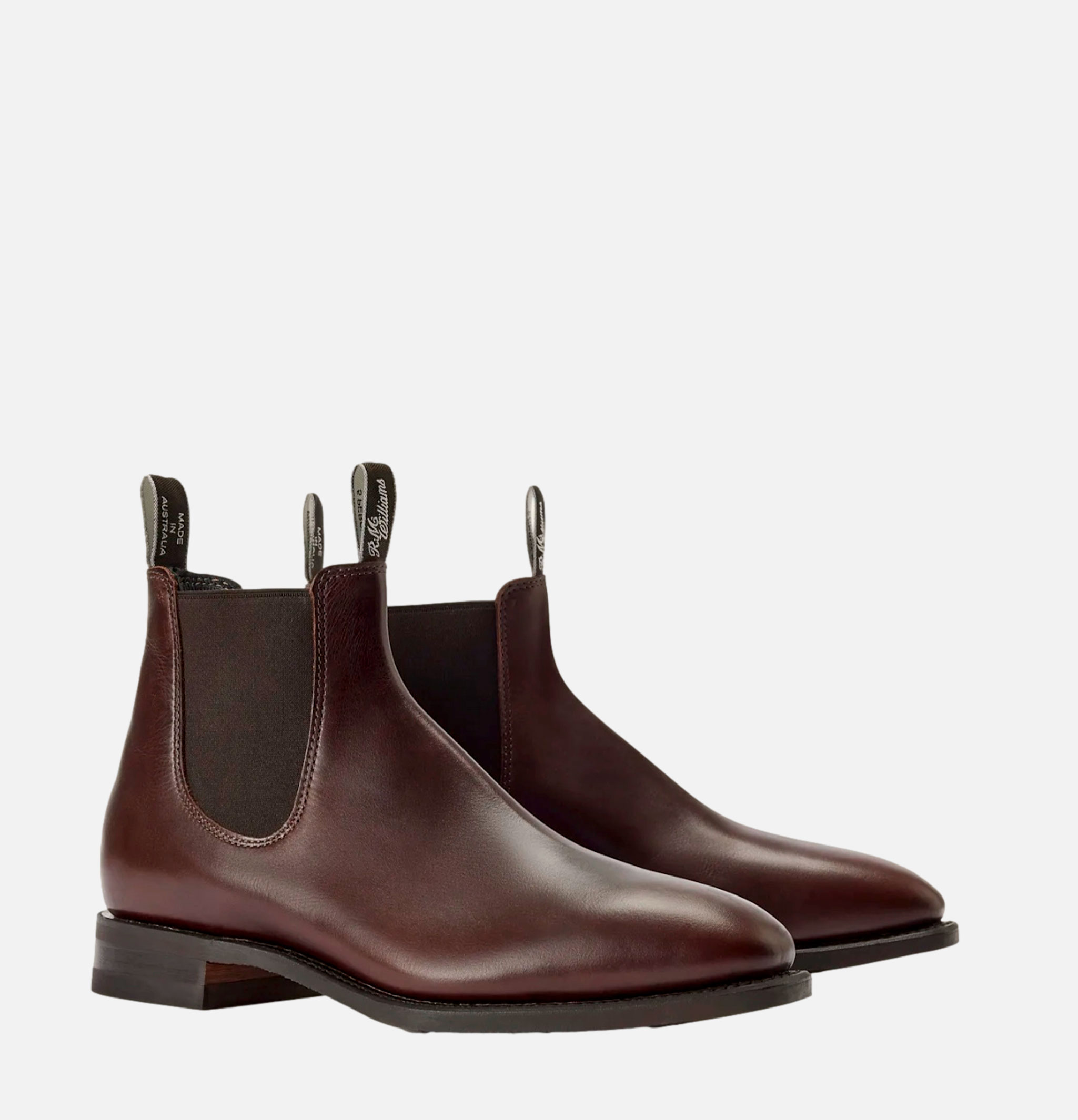 RM Williams Craftsman Choco Raisin Pullup