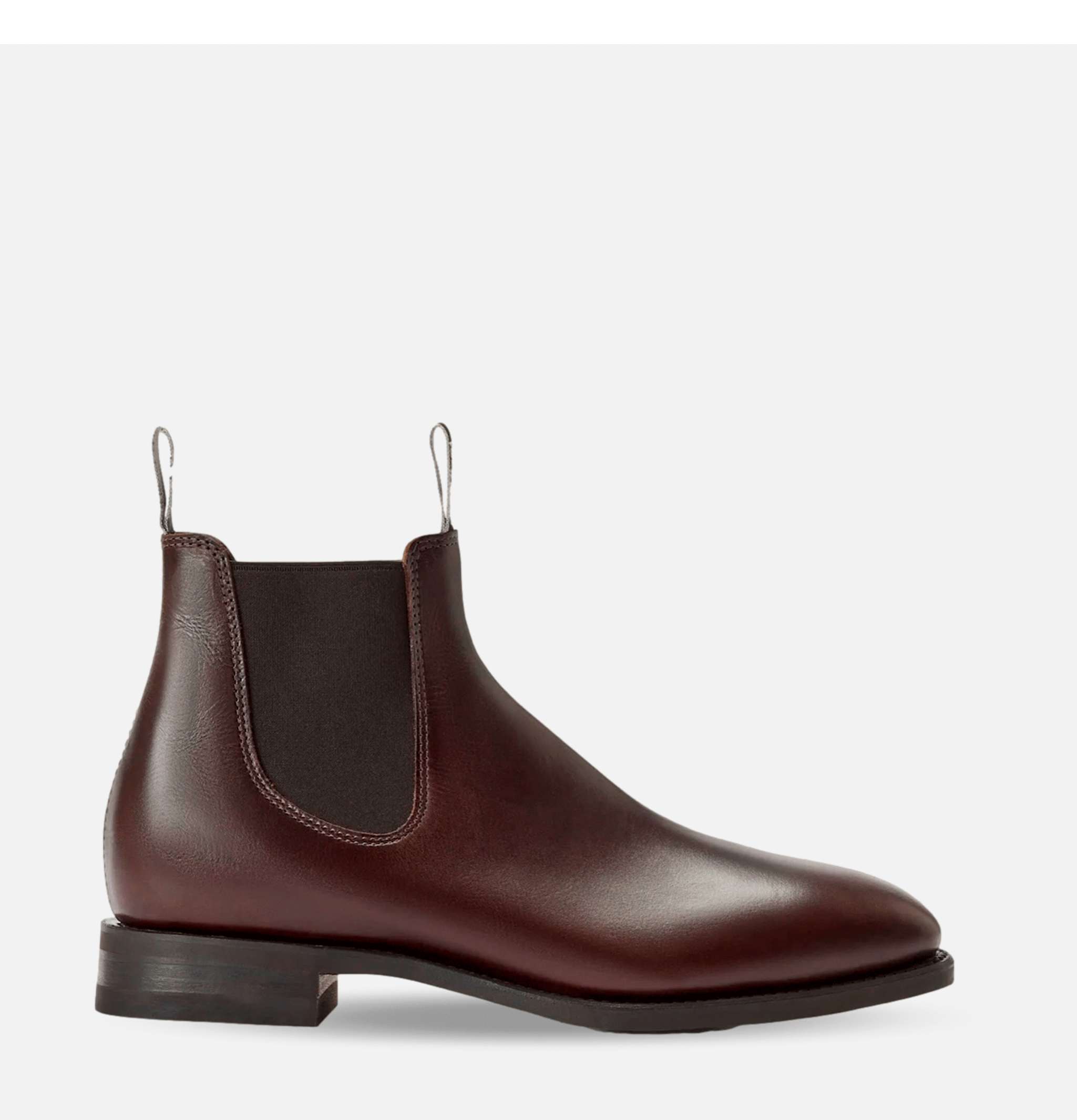 RM Williams Craftsman Choco Raisin Pullup