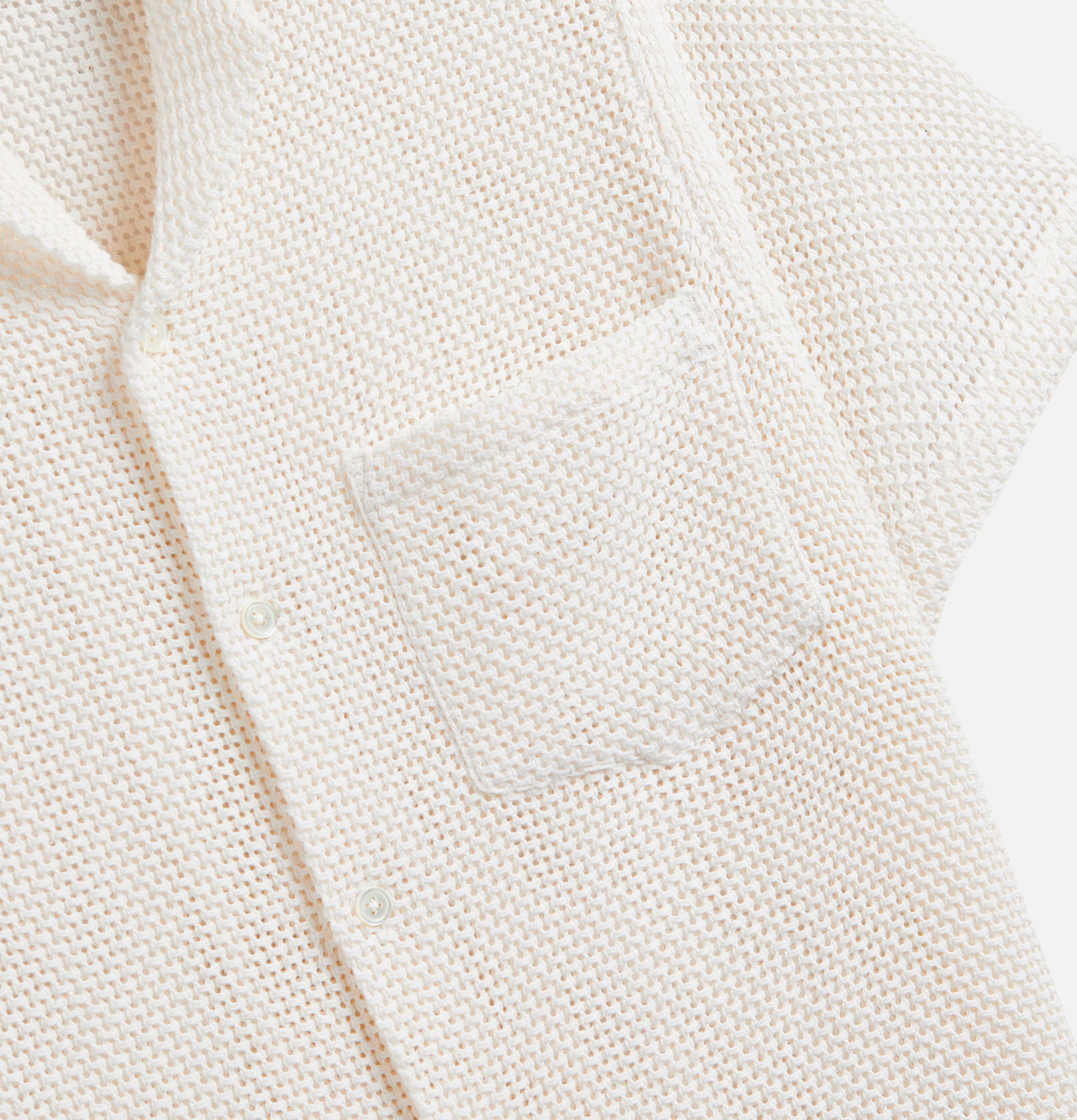 Portuguese Flannel Chemise Agora White