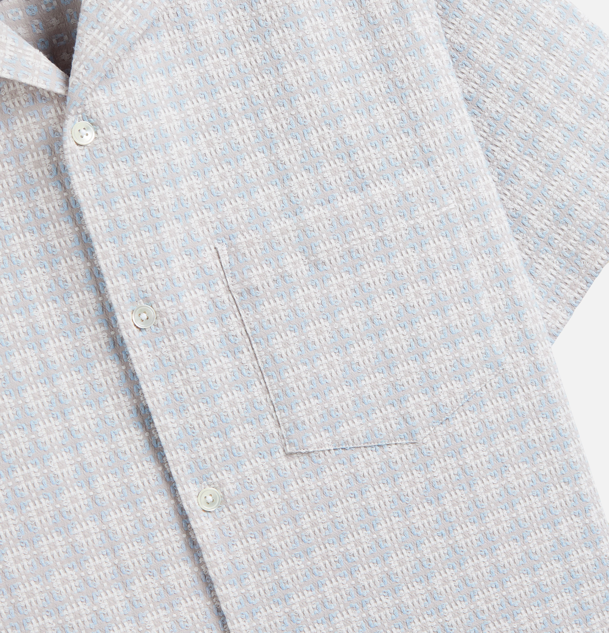 Portuguese Flannel Chemise Polen Blue