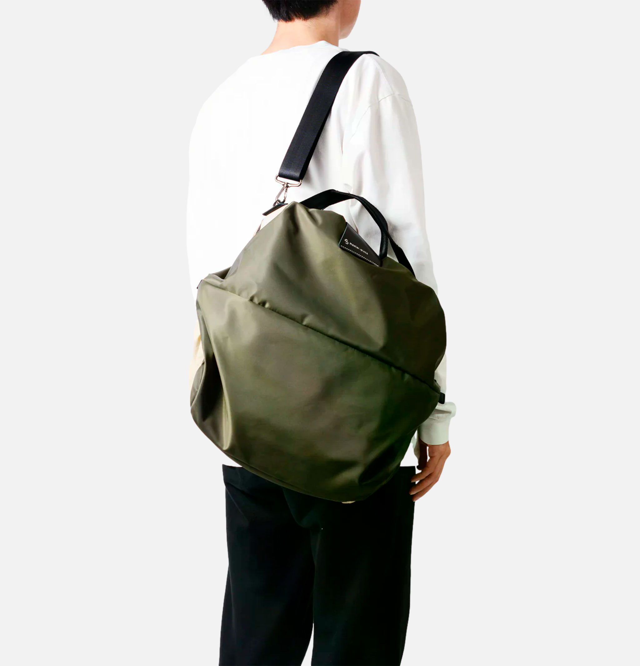Master Piece Cocoon 2-Way Duffel Bag L Khaki