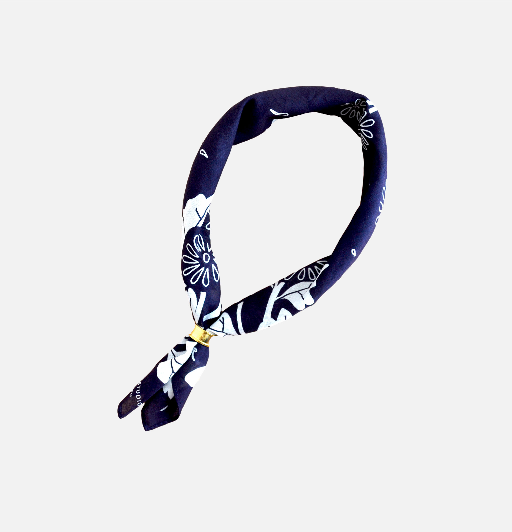 Kobashi Studio Navy Bandana