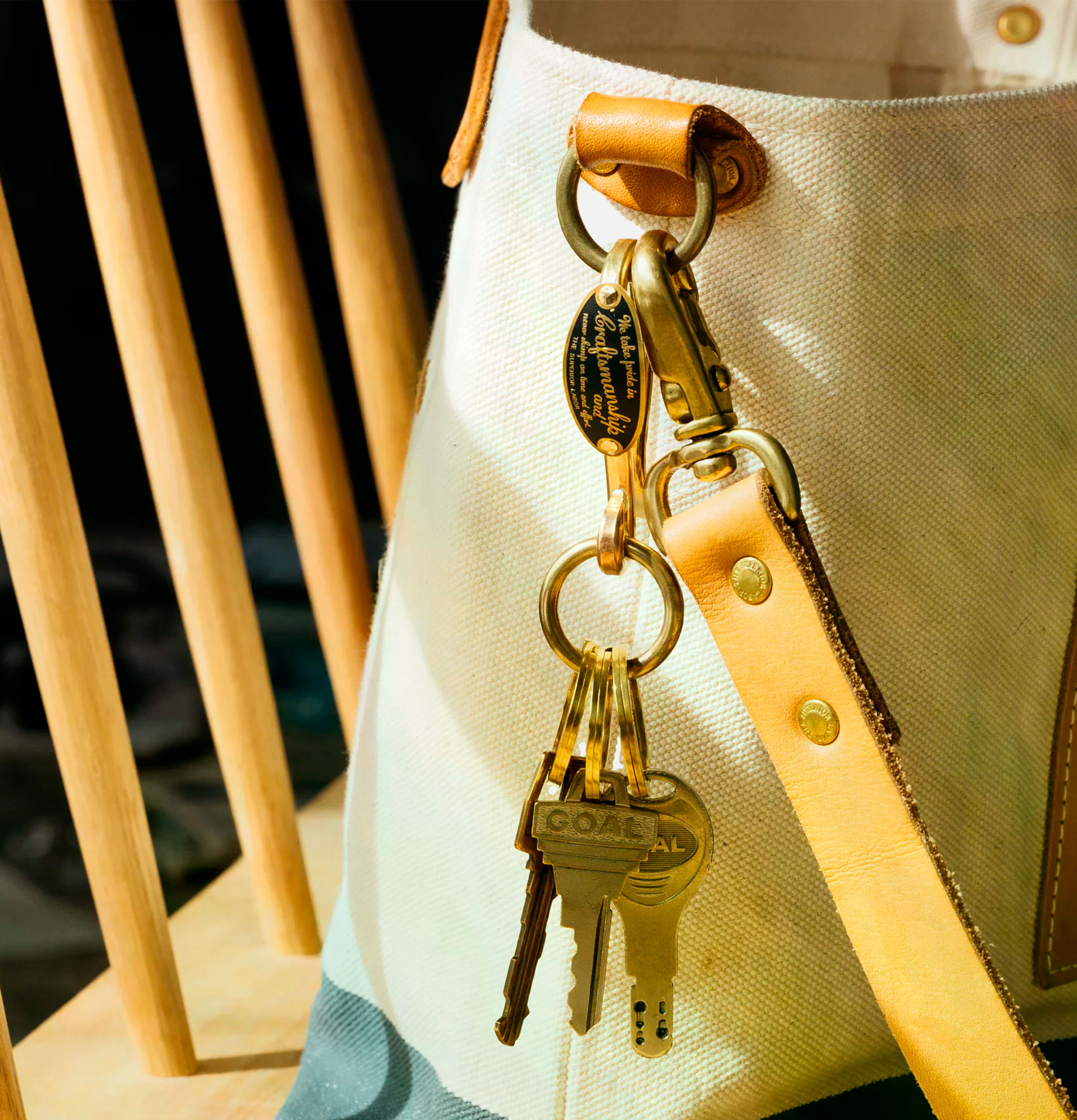 Superior Labor Loadstar Key Hook Brass