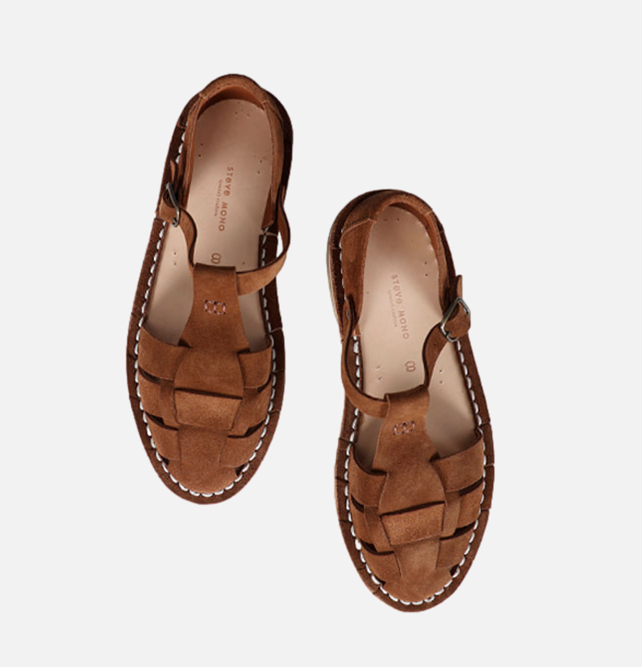 Steve mono Artisanal Sandals 10/01 Suede