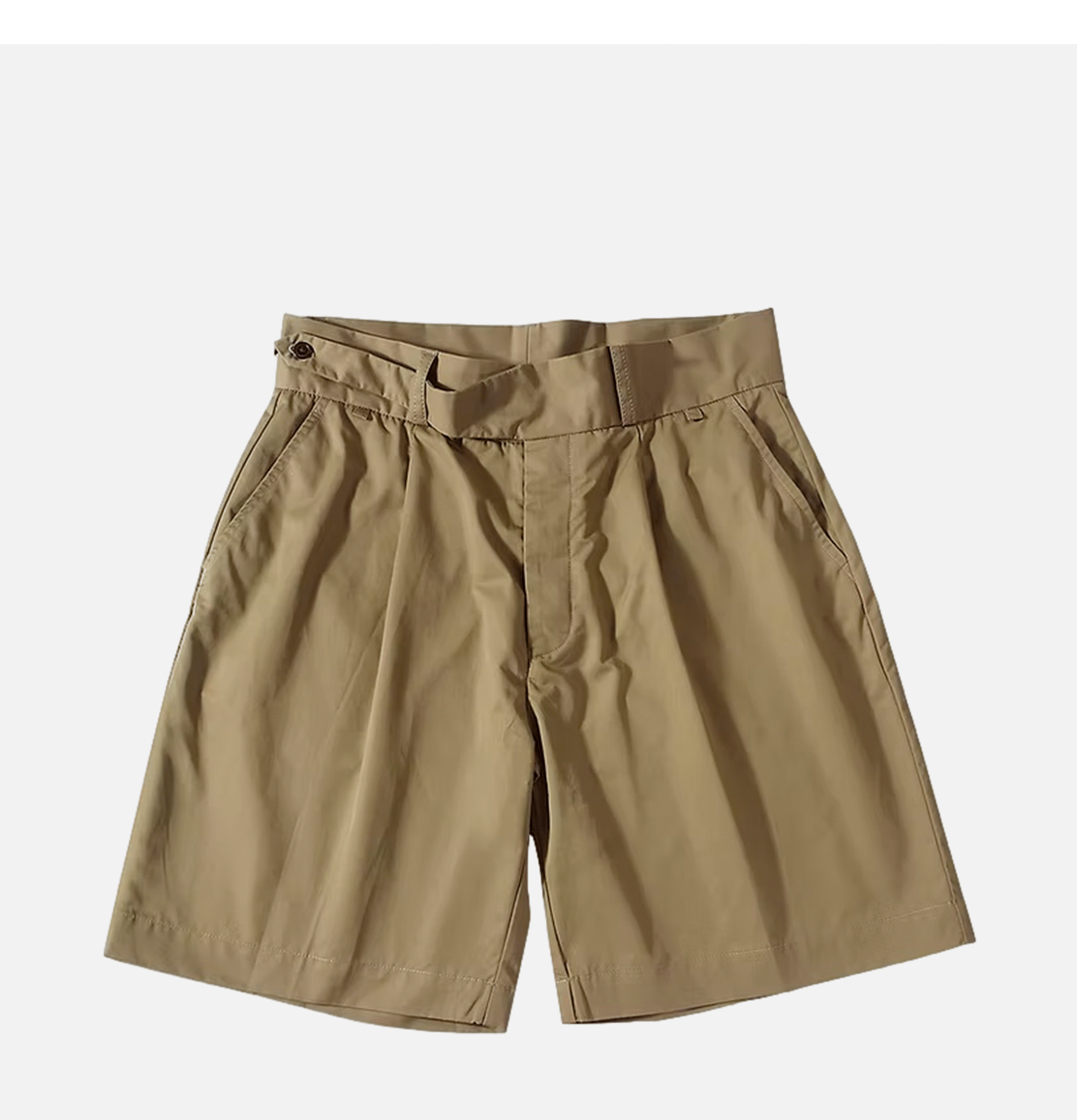 Standard Types Side Button Shorts Green