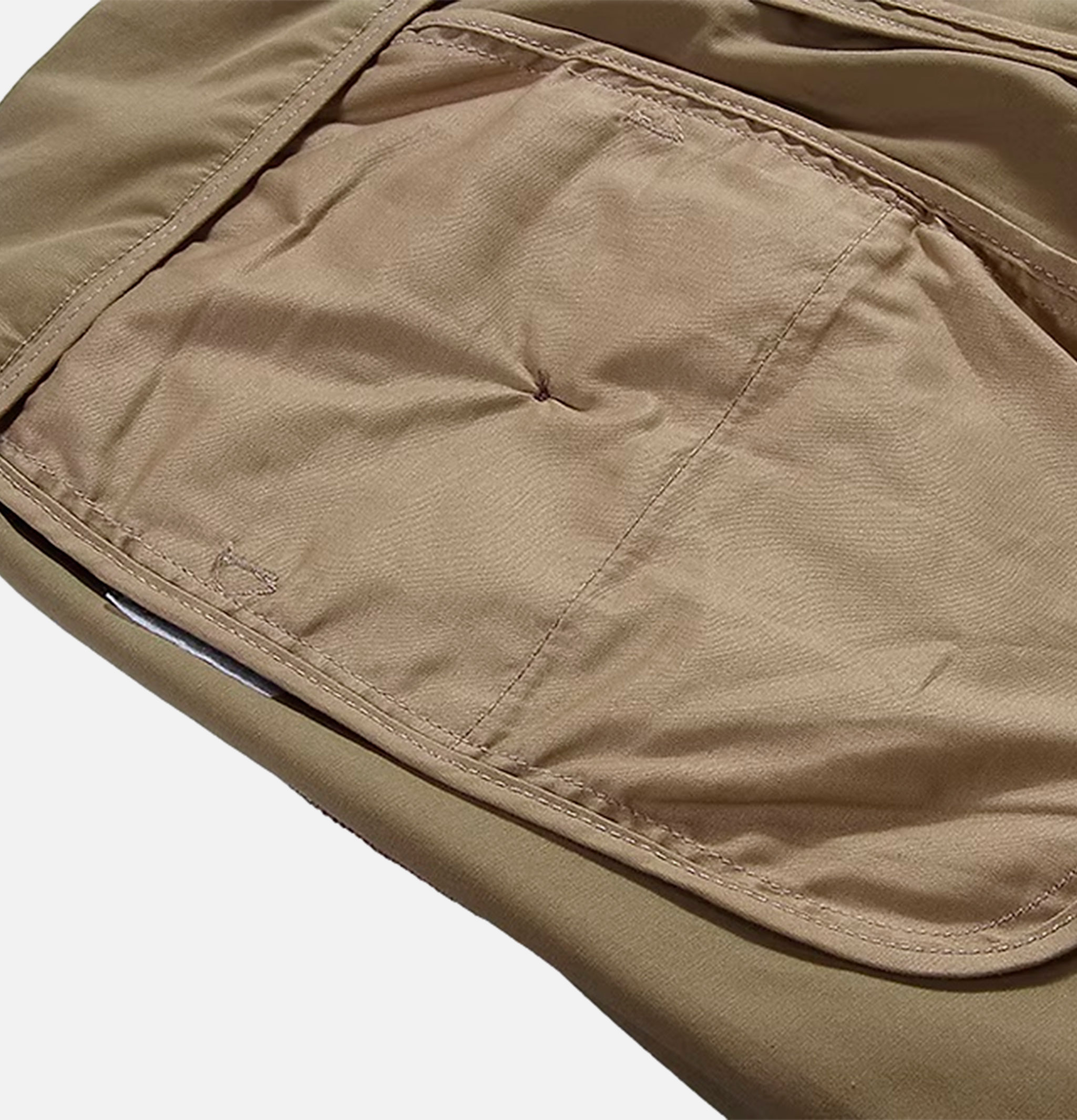 Standard Types Side Button Shorts Green