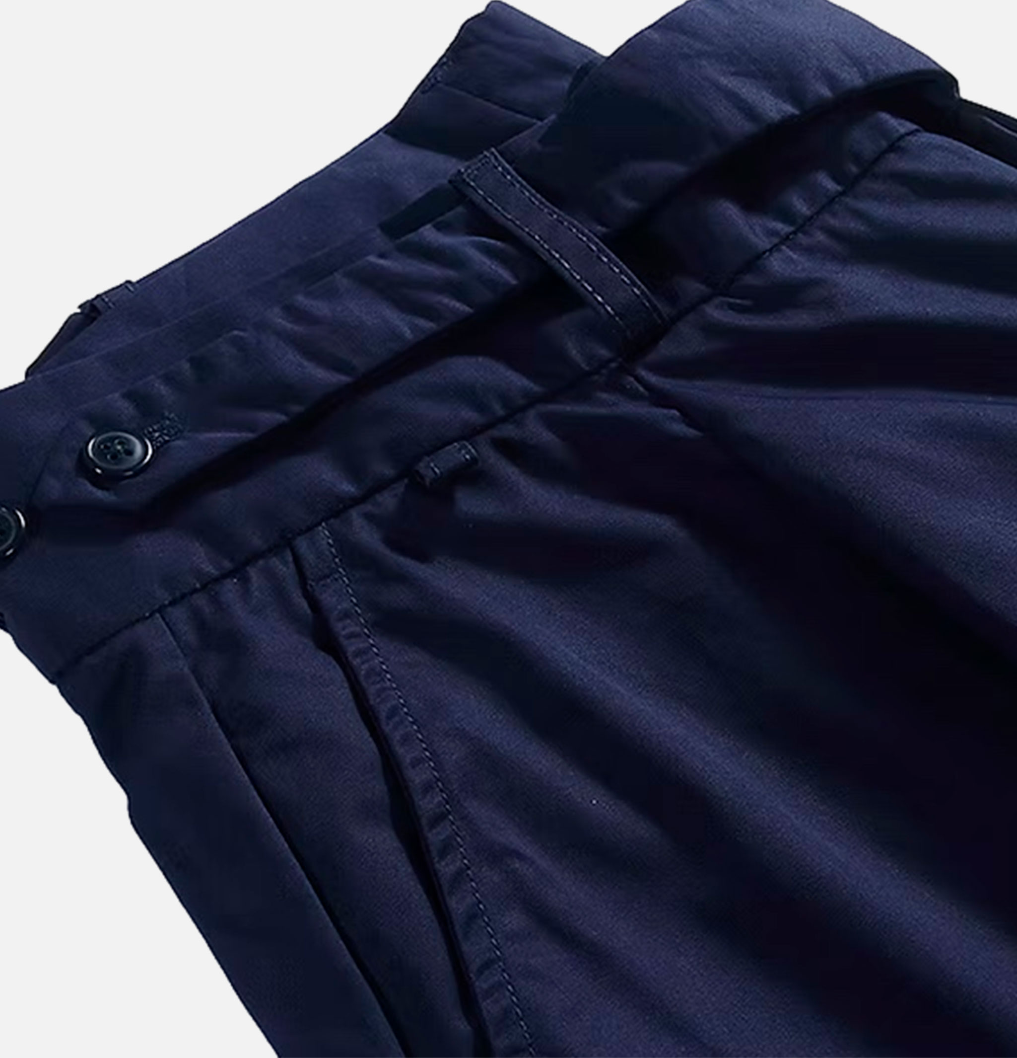 Standard Types Side Button Shorts Navy