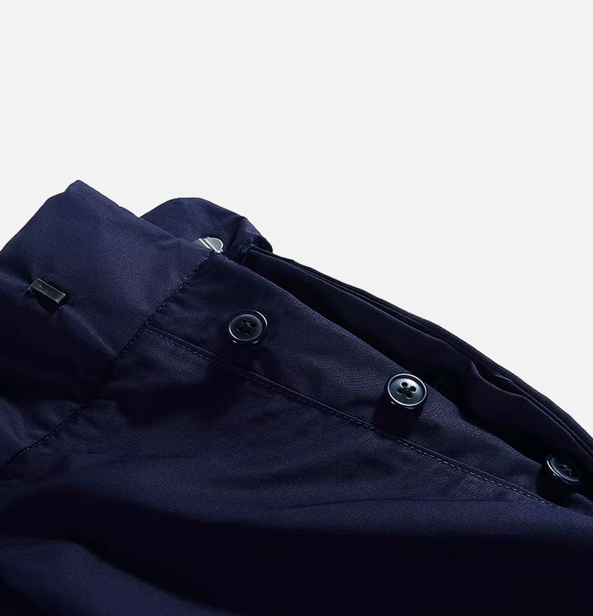 Standard Types Side Button Shorts Navy