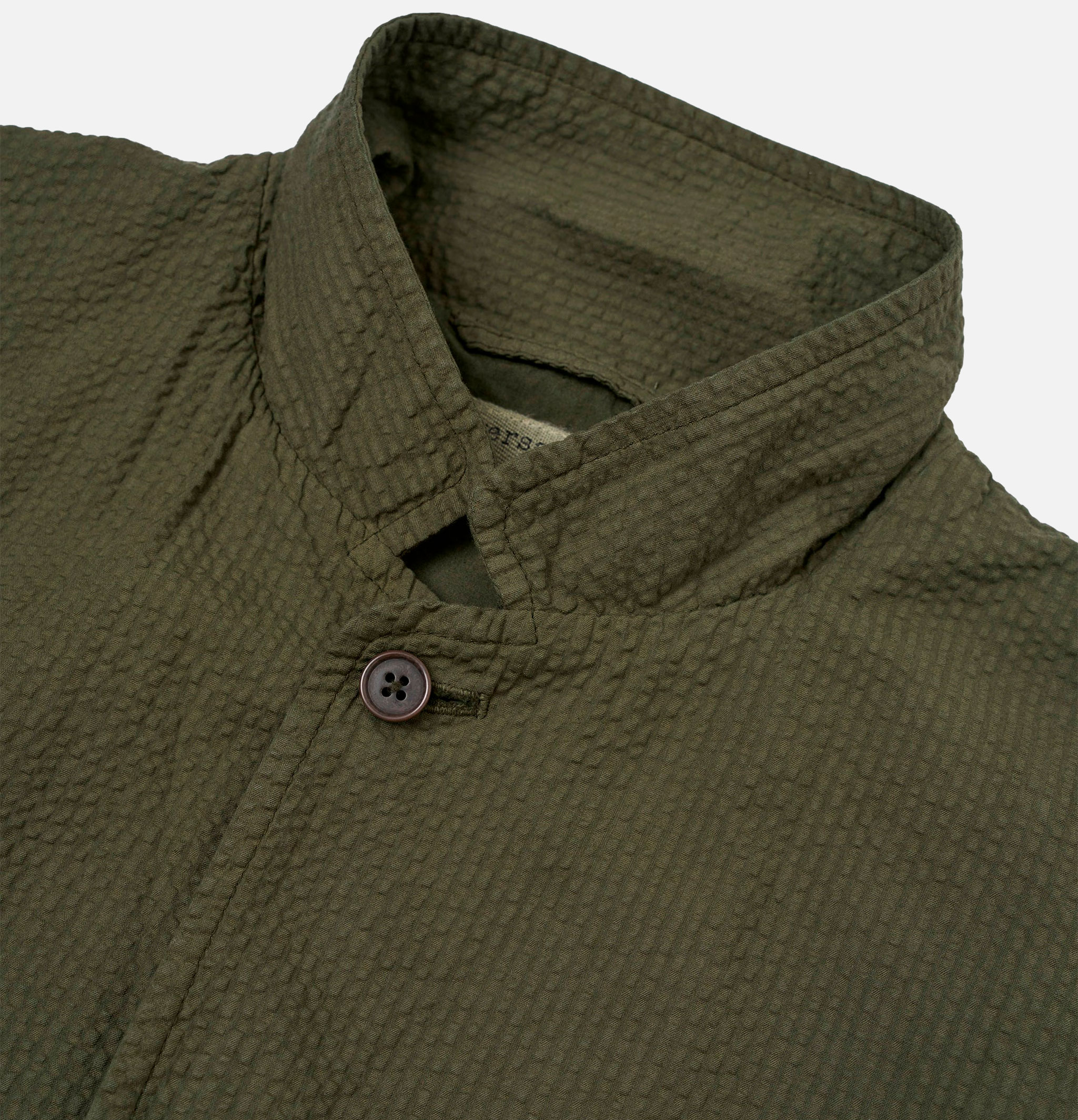 Universal Works Three Button Jacket Seersucker