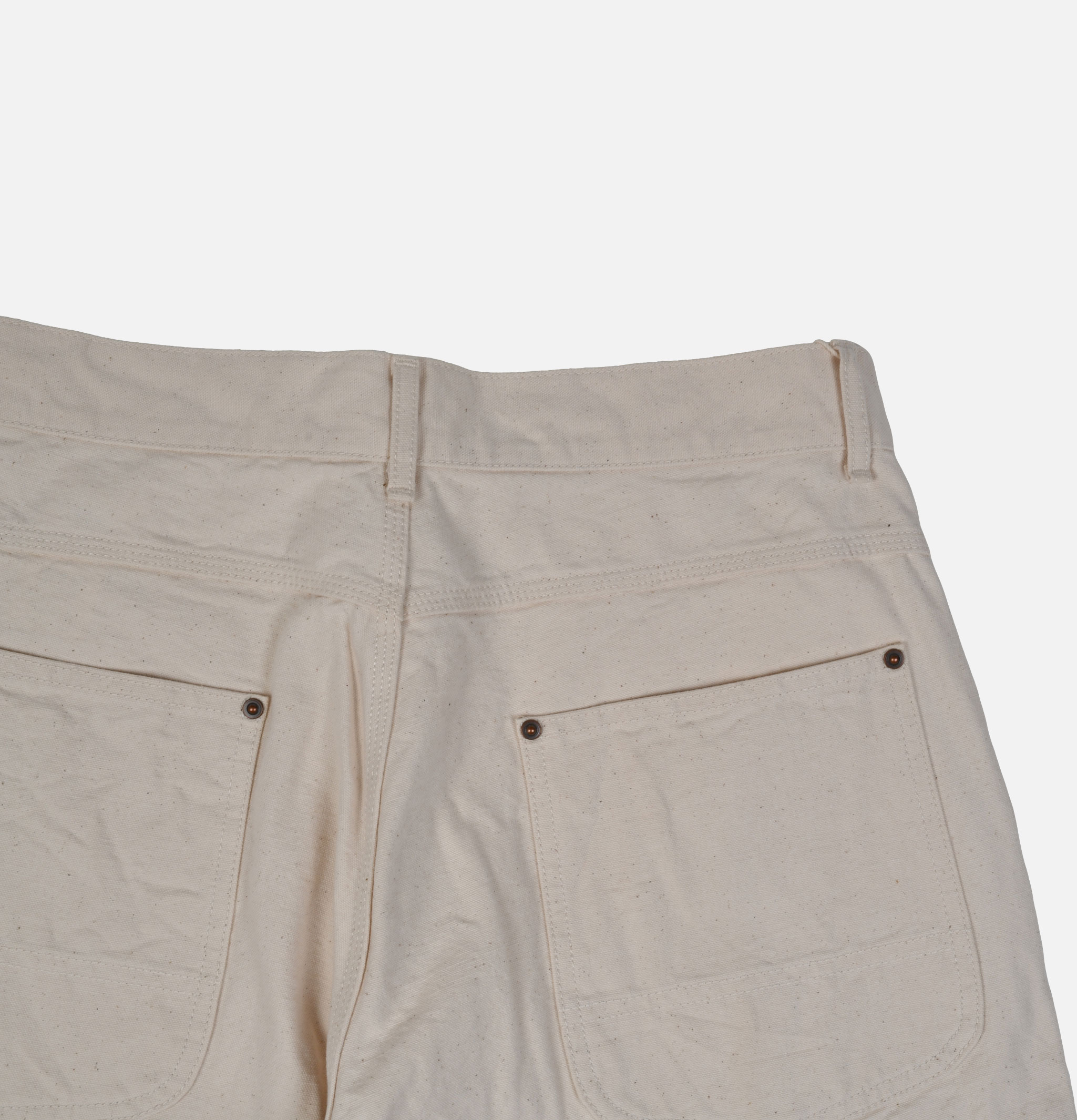 Fob Factory F0530 Ecru Cotton Duck Work Pants