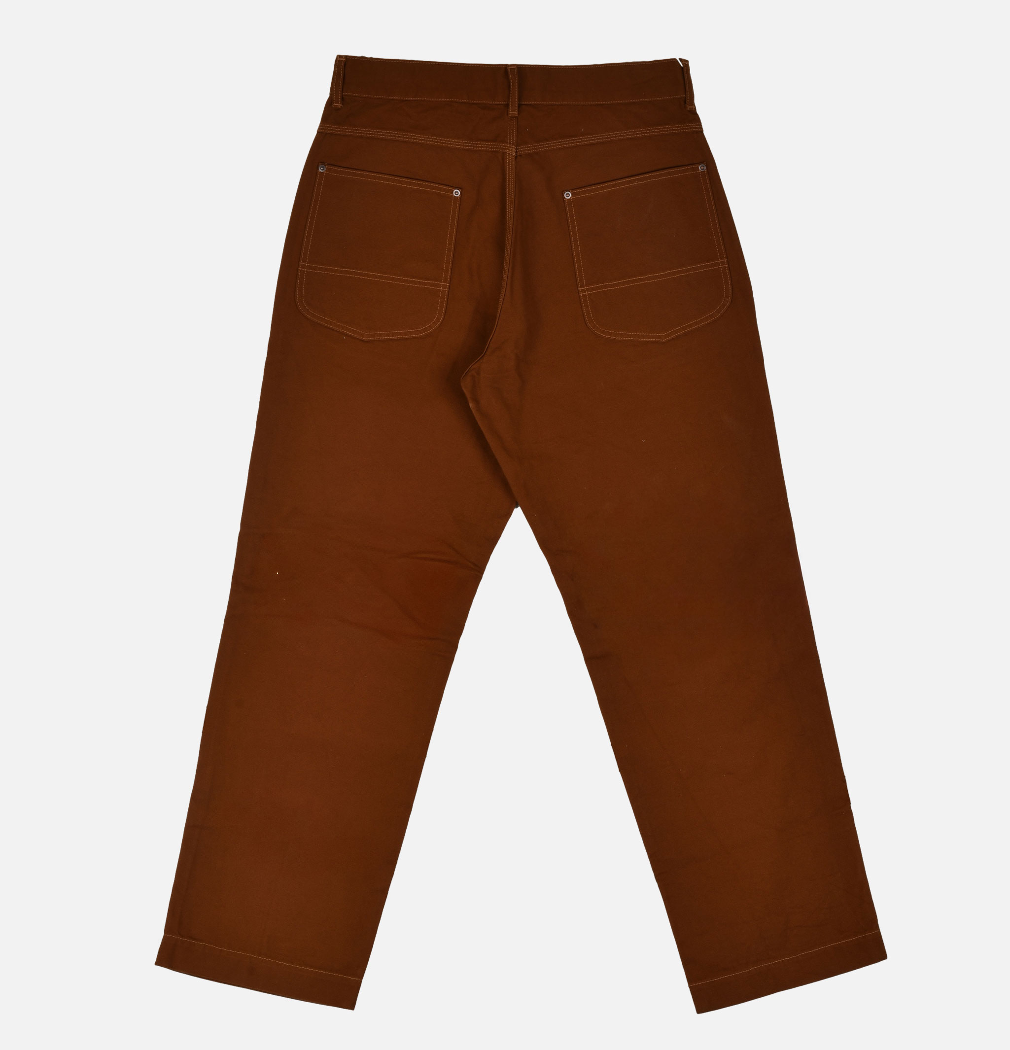 Fob Factory F0530 Brown Cotton Duck Work Pants
