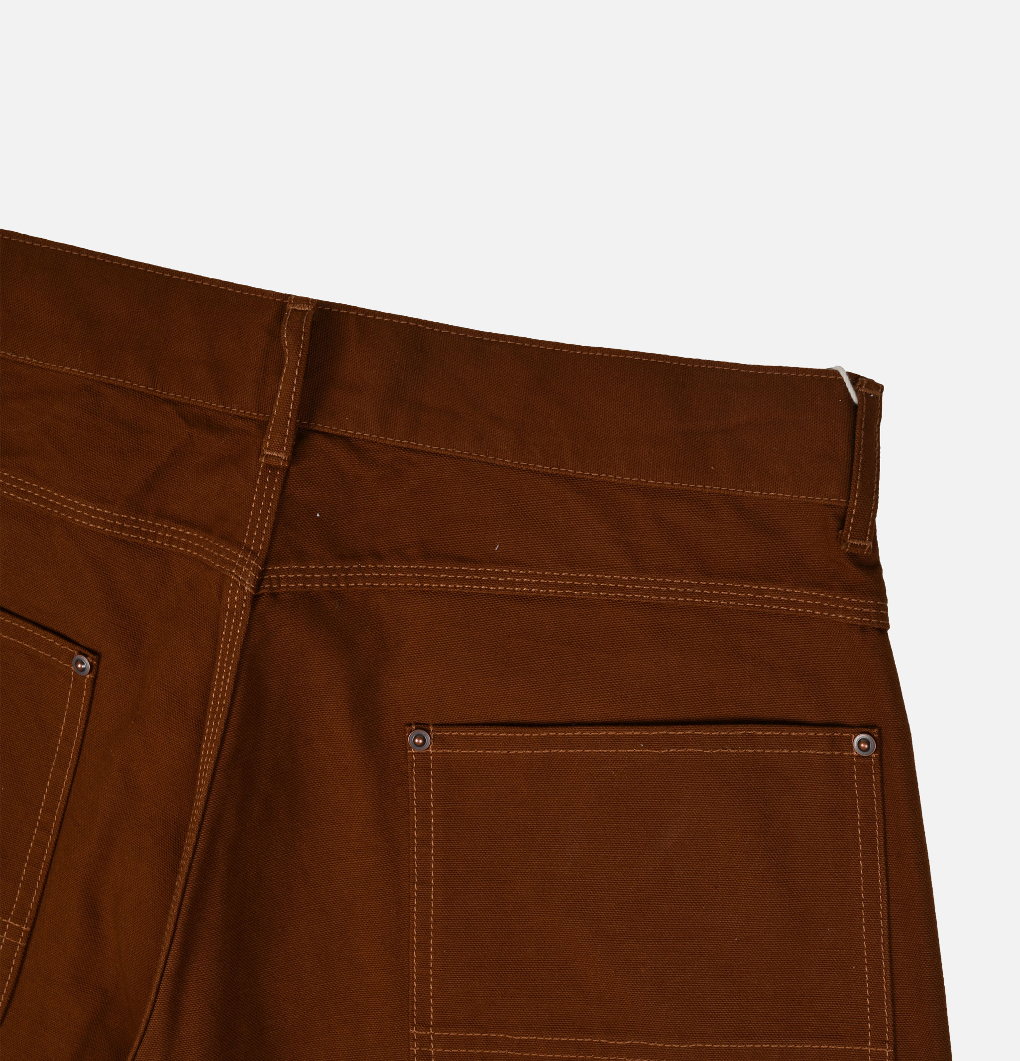 Fob Factory F0530 Cotton Duck Work Pants Marron