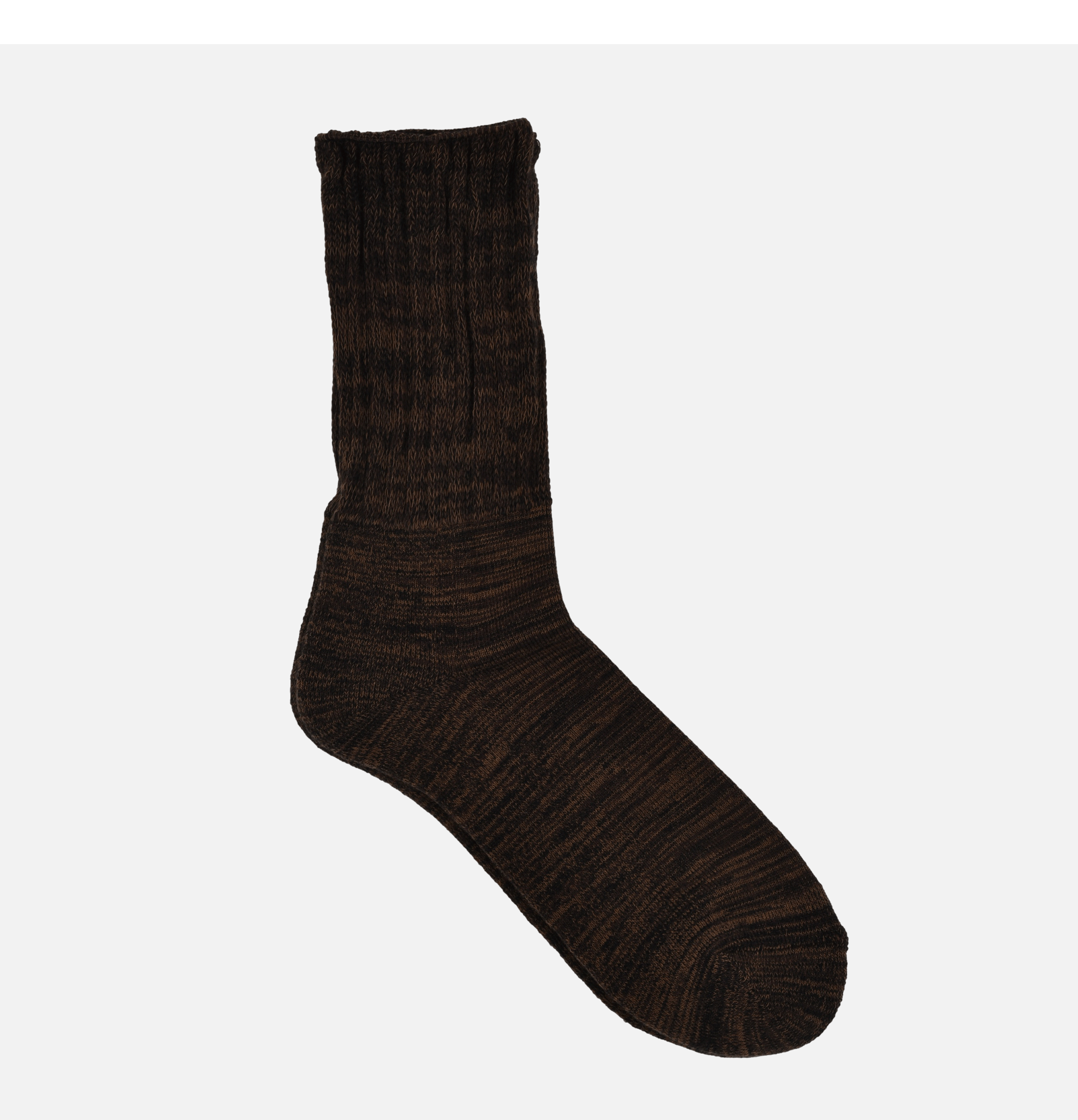 Chiyoji Chaussettes Marble Dark Brown