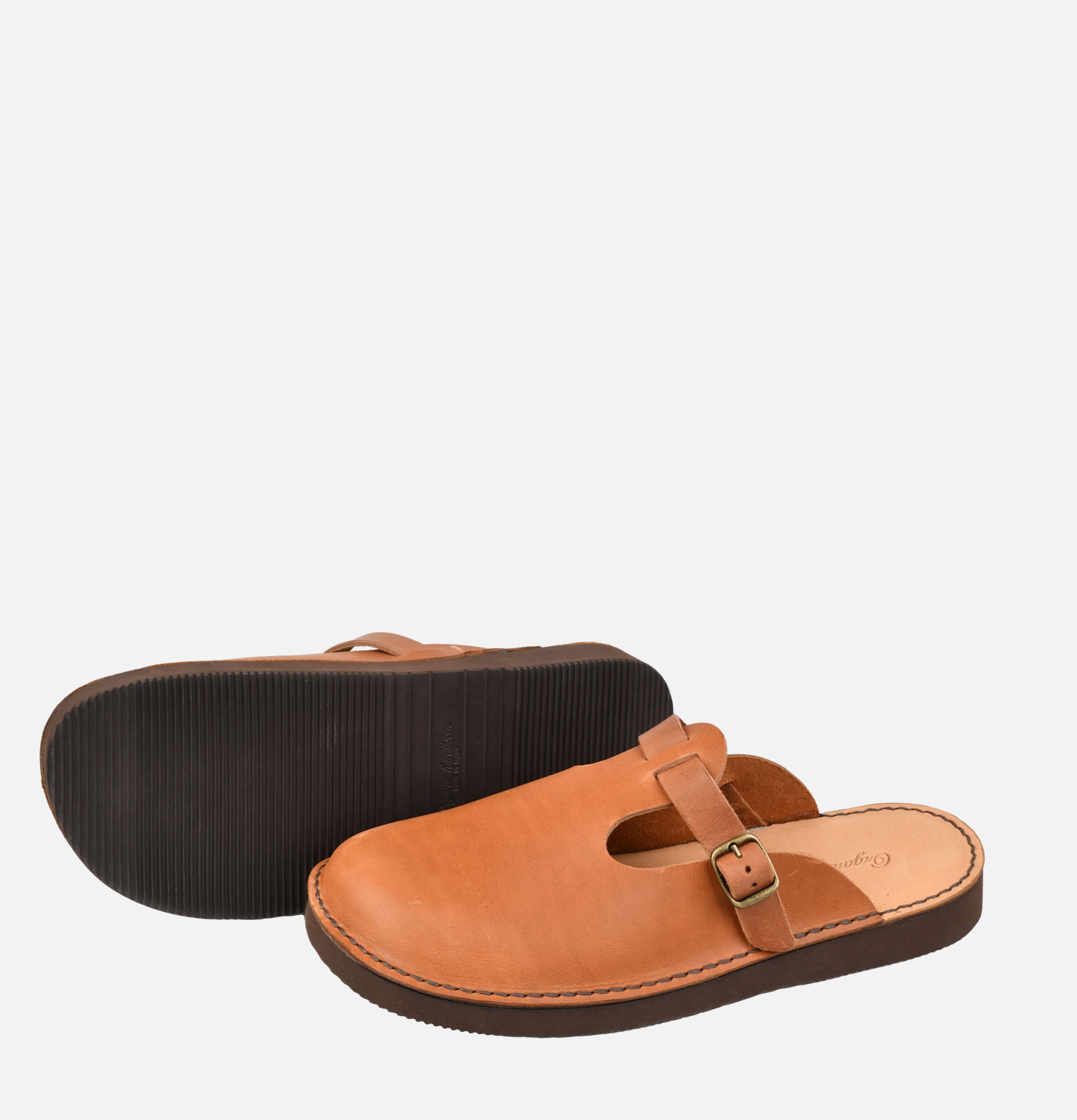 Organic Handloom Gudalur Clog Dark Brown