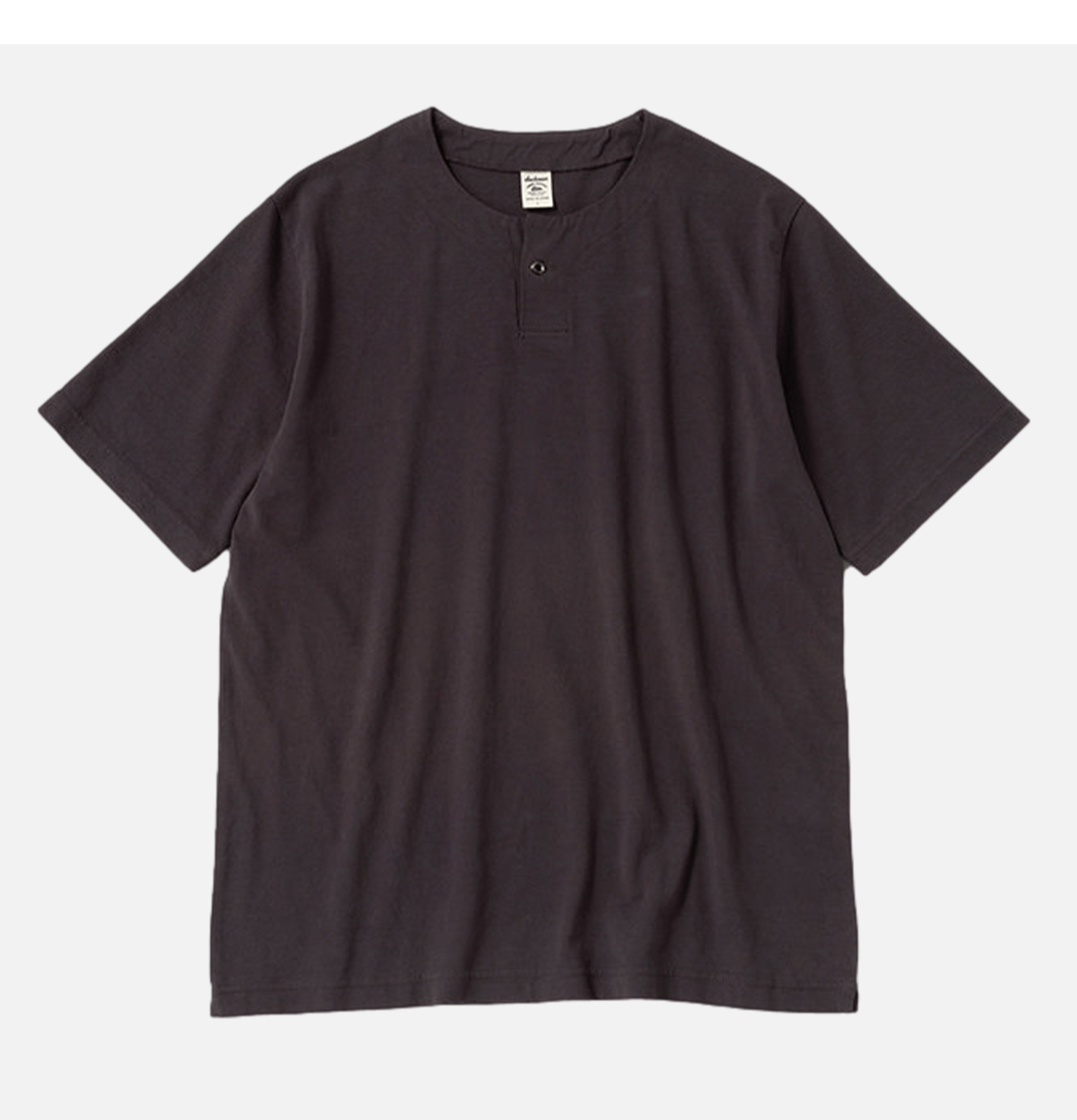 Jackman Henleyneck T-shirt Ink Black