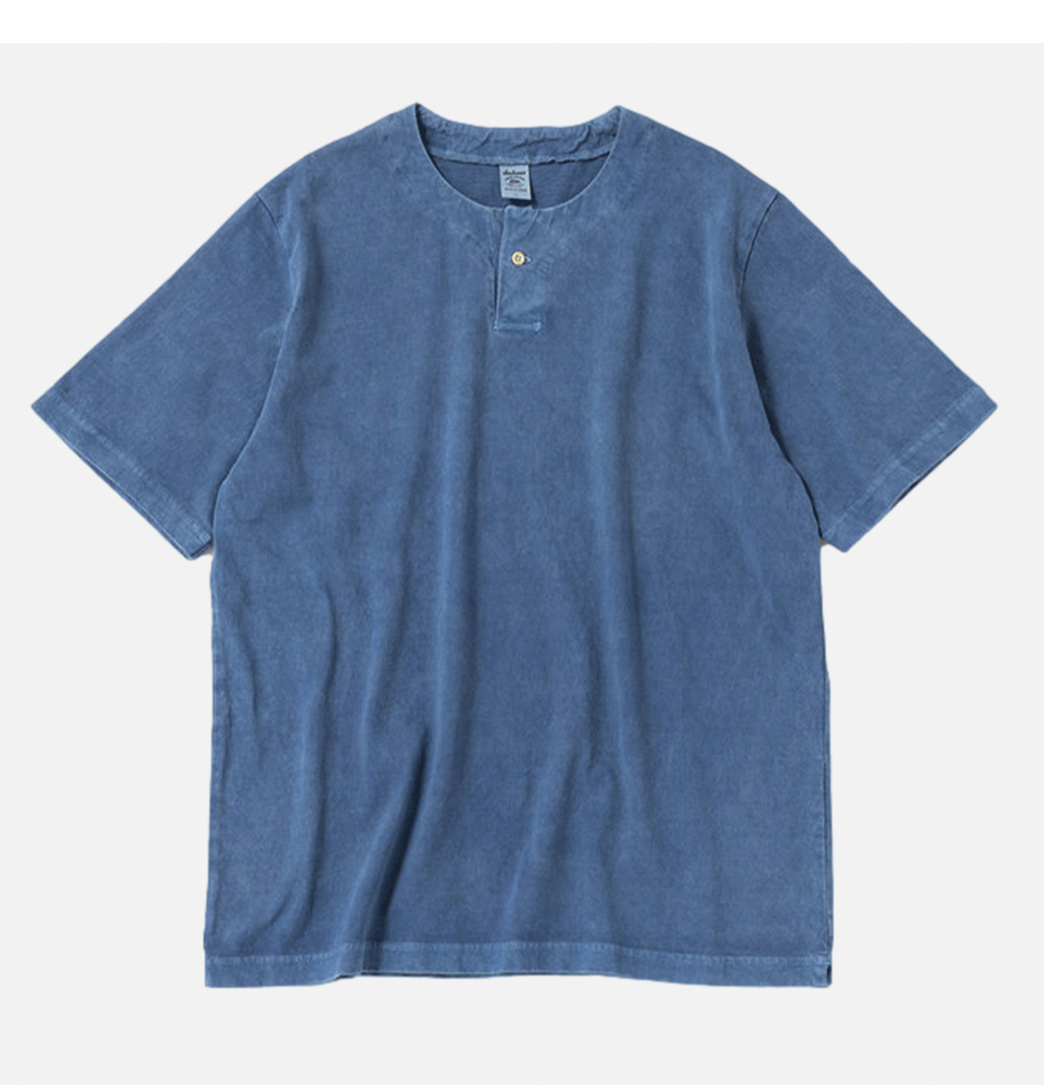 Jackman Henleyneck T-shirt Fade Blue