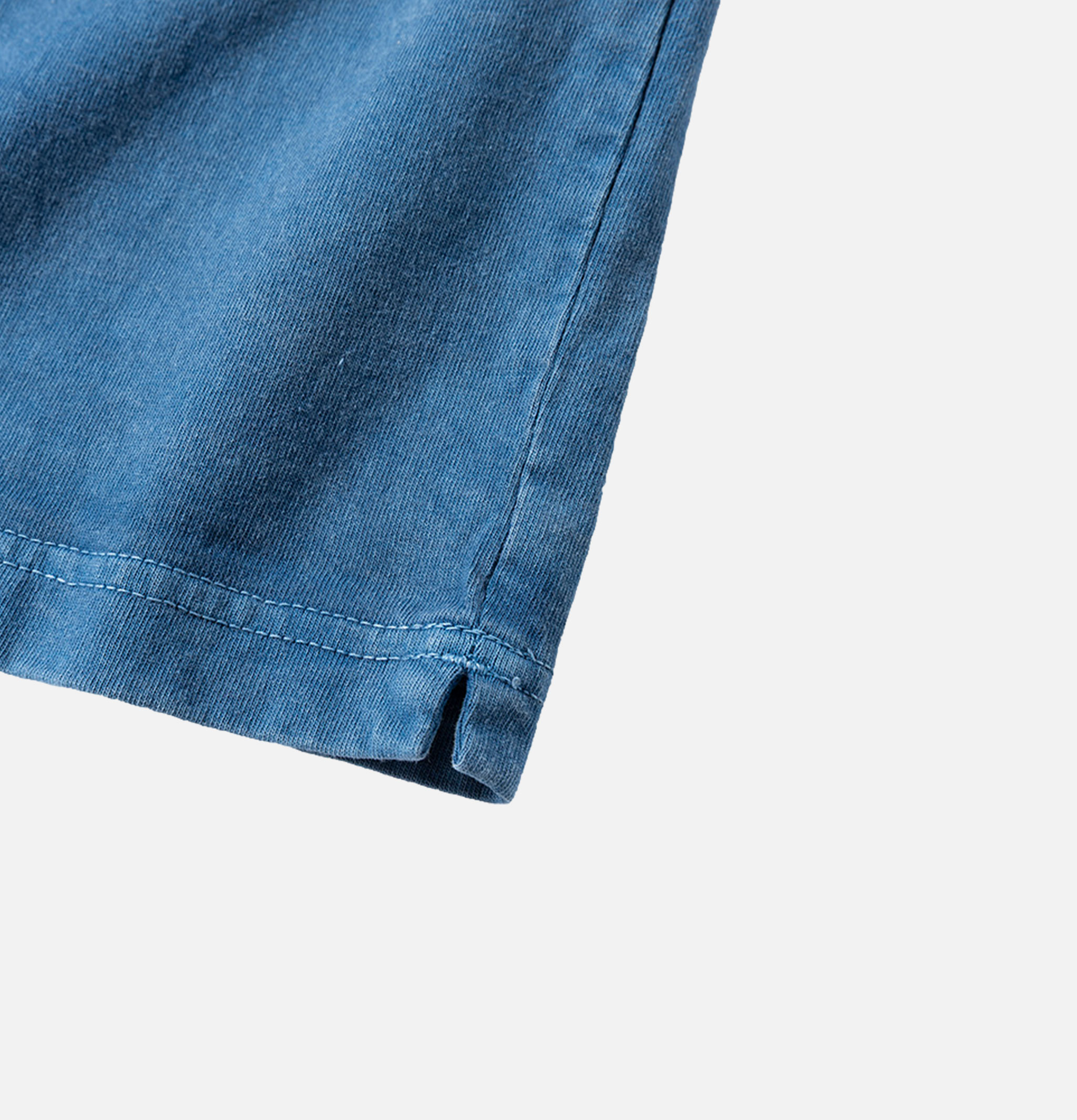 Jackman Henleyneck T-shirt Fade Blue