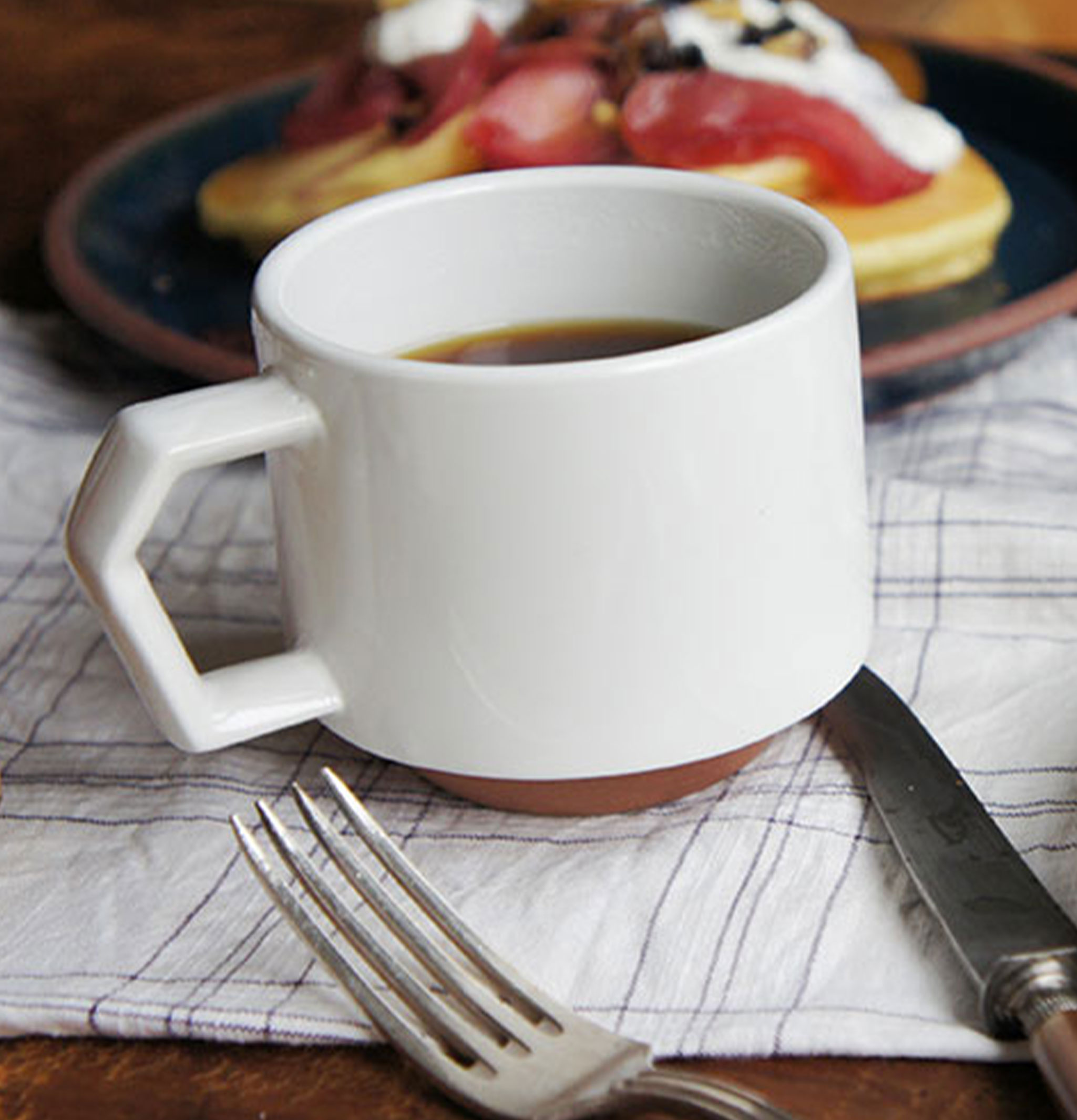 Chips Japan Mug Stack White