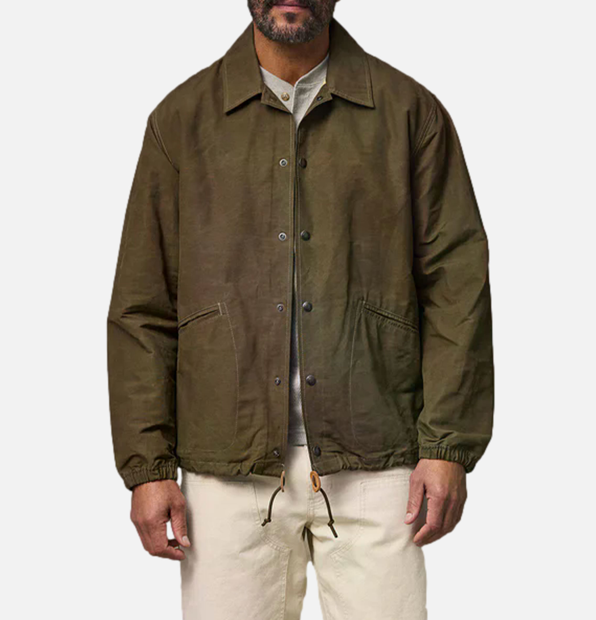 Filson Dry Wax Wind Breaker Olive
