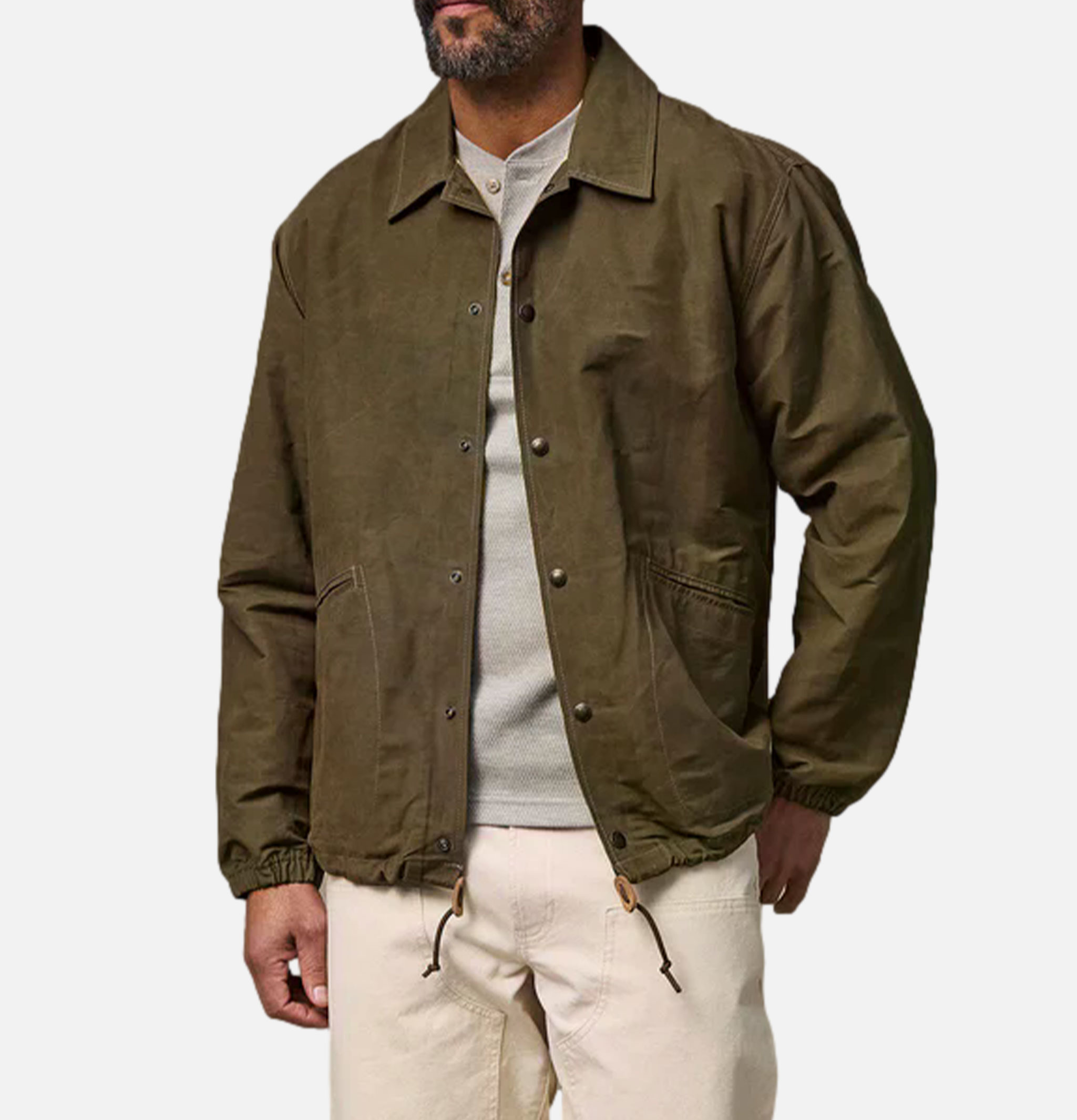Filson Dry Wax Wind Breaker Olive