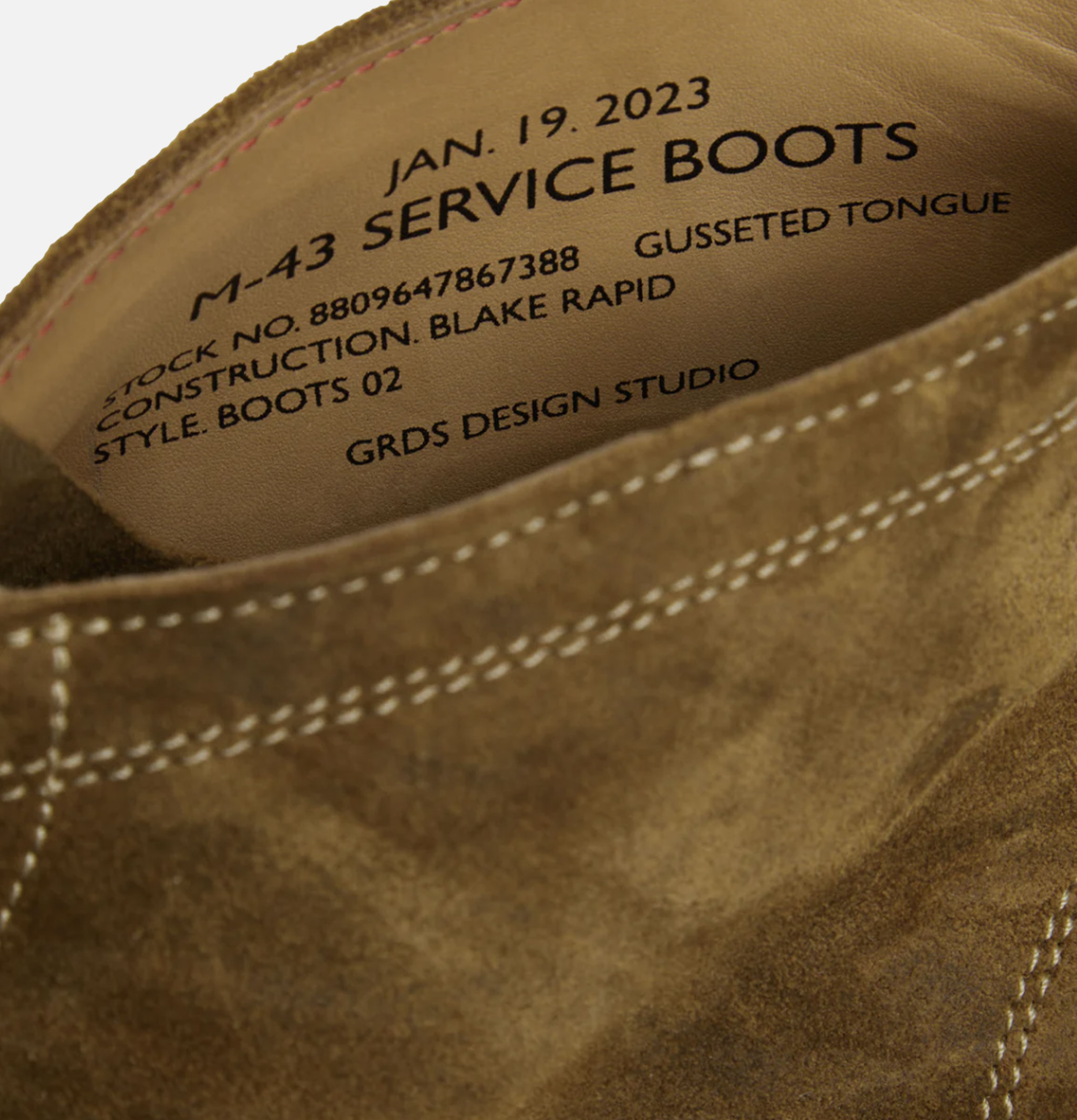 Gradus Boots 02 Suede Olive Drab