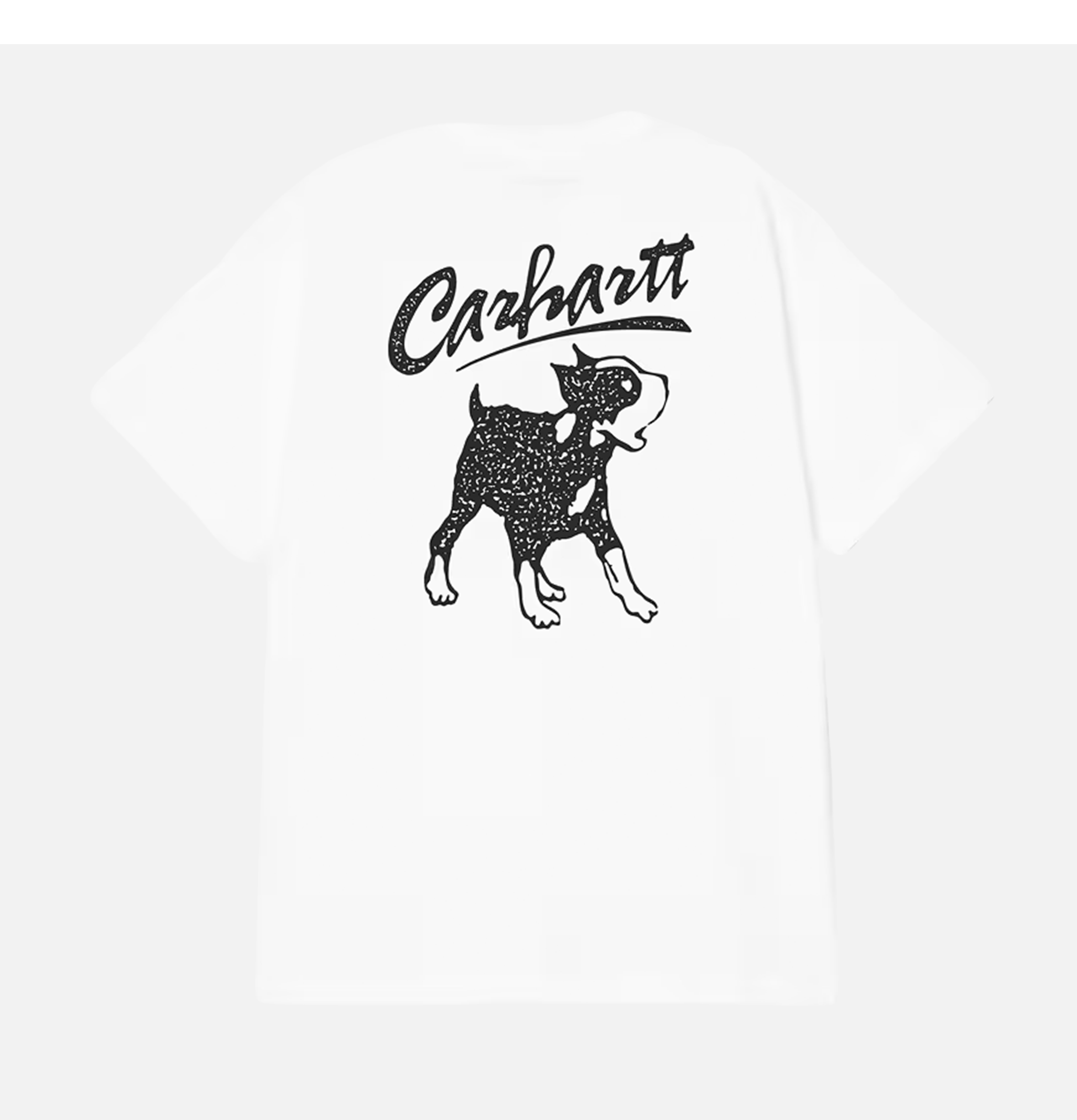 Carhartt WIP T-shirt S/S Pup Blanc