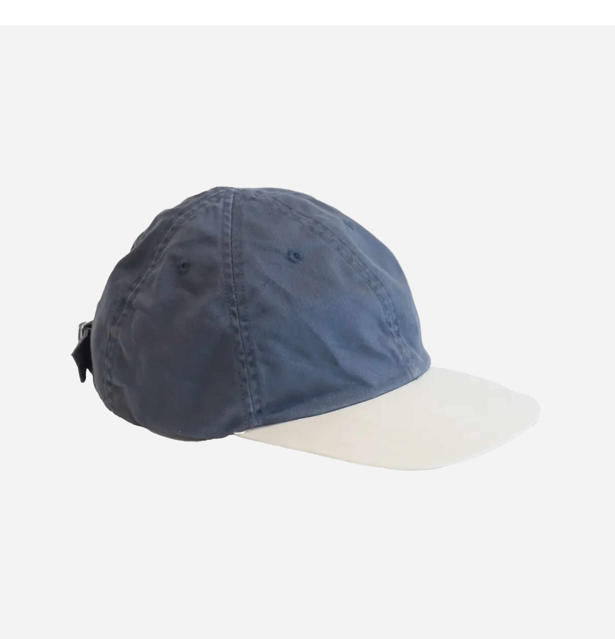 Decho Casquette Mil Drill Bicolor Ball Buckle Navy