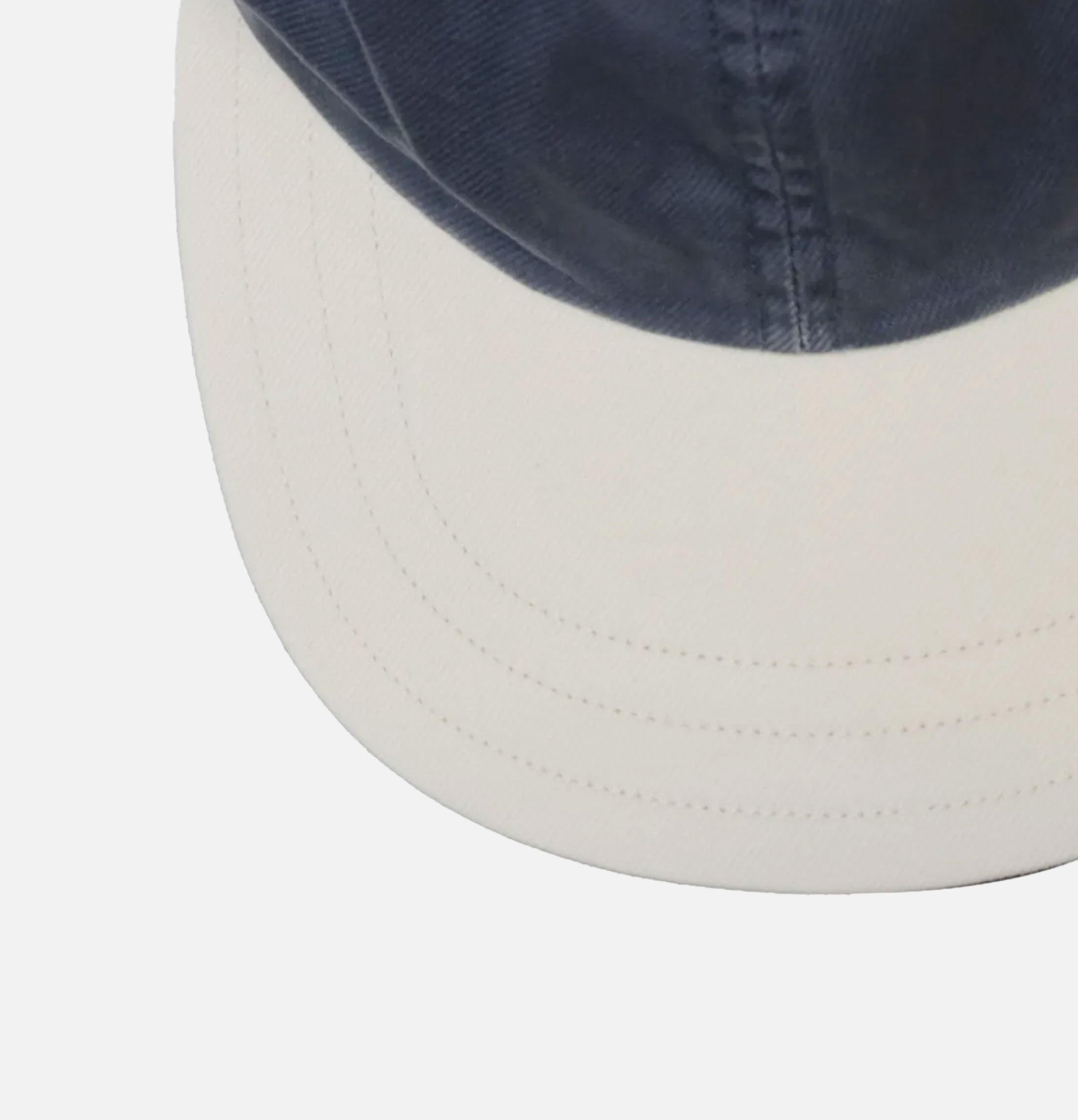 Decho Casquette Mil Drill Bicolor Ball Buckle Navy