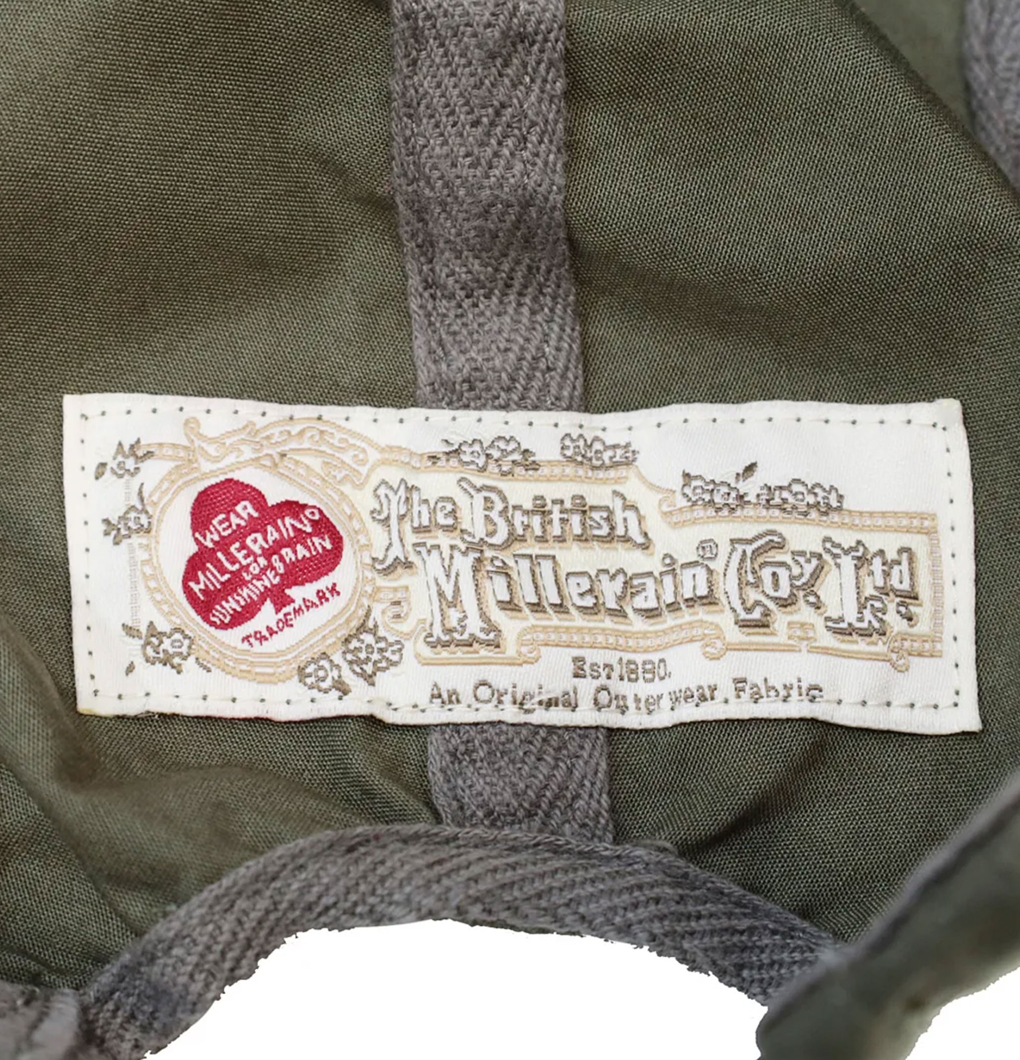 Decho Millerrain Waxed Cotton Fish Olive Cap