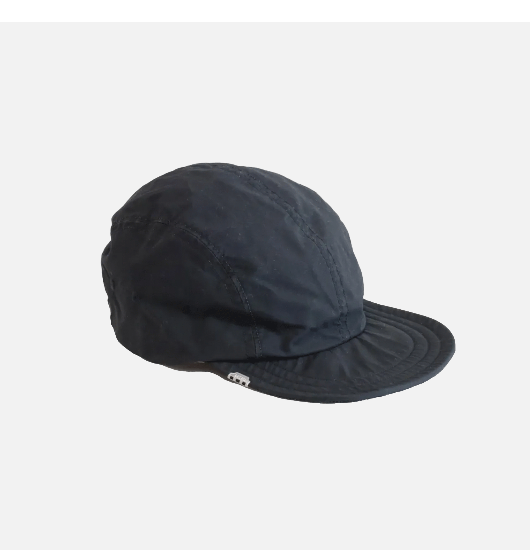 Decho Casquette Millerrain Waxed Cot Fish Black