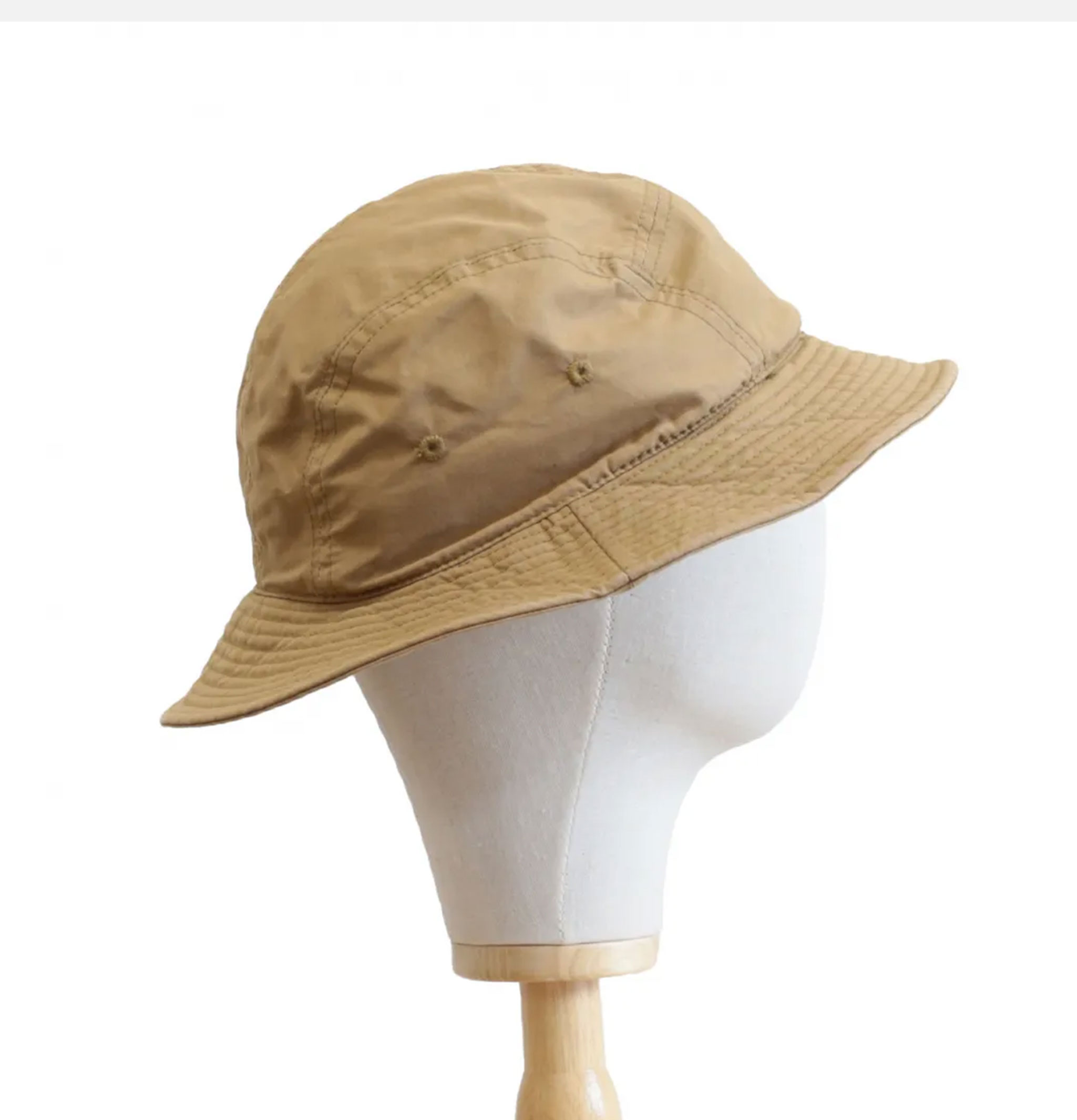 Decho Chapeau Millerrain Waxed Cot Jet Beige