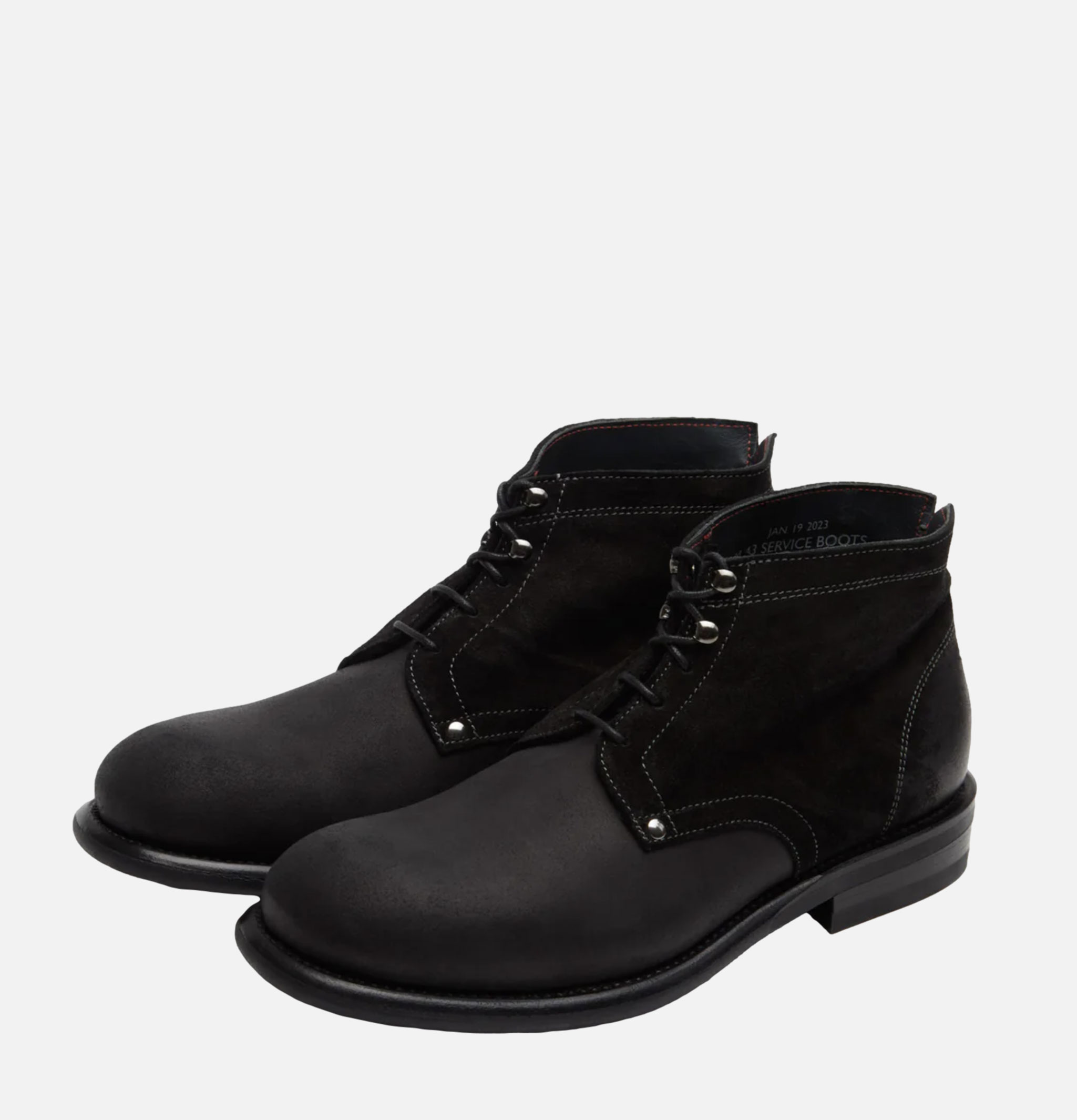 Gradus Bottes 02 suede Black