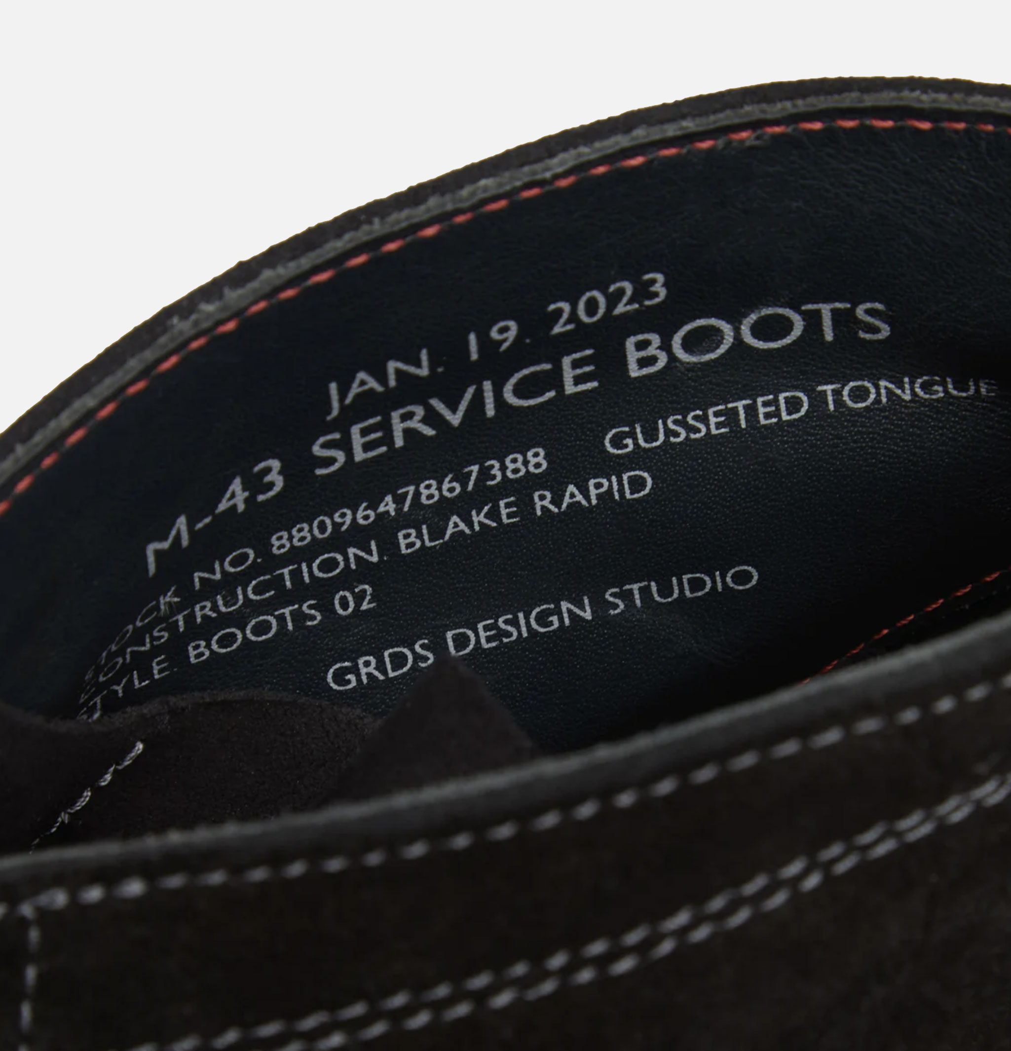 Gradus Bottes 02 suede Black