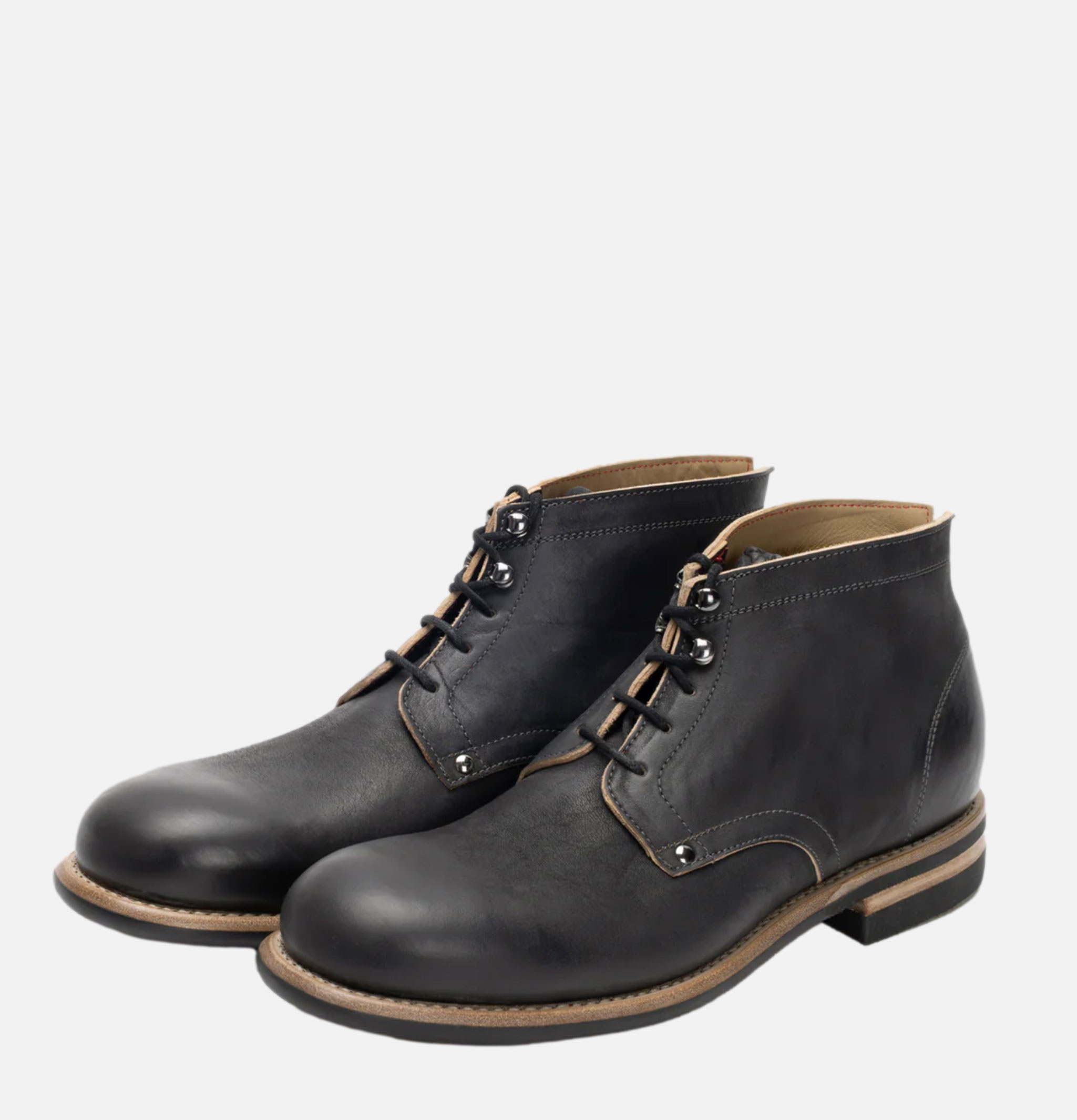 Gradus Boots 02 Leather Tea-core Black