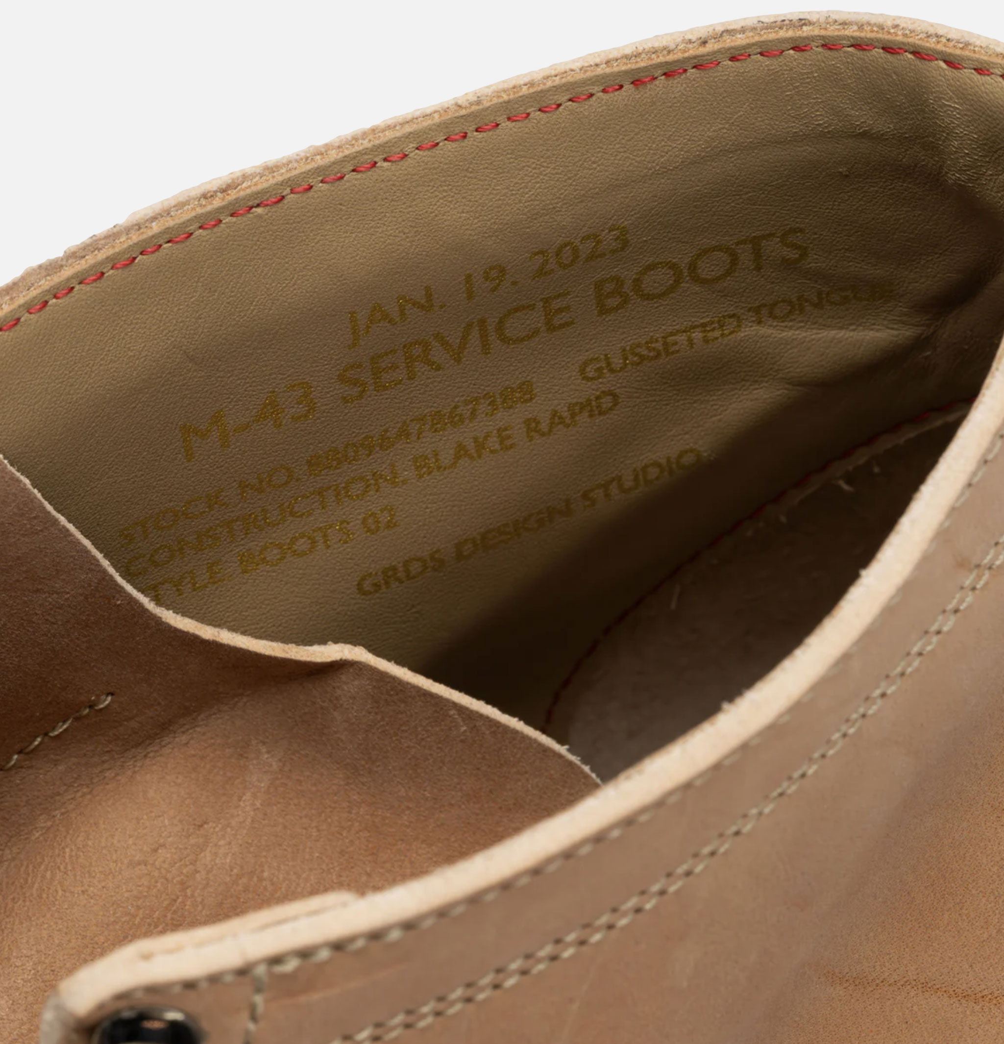 Gradus Boots 02 Leather Tea-core Natural