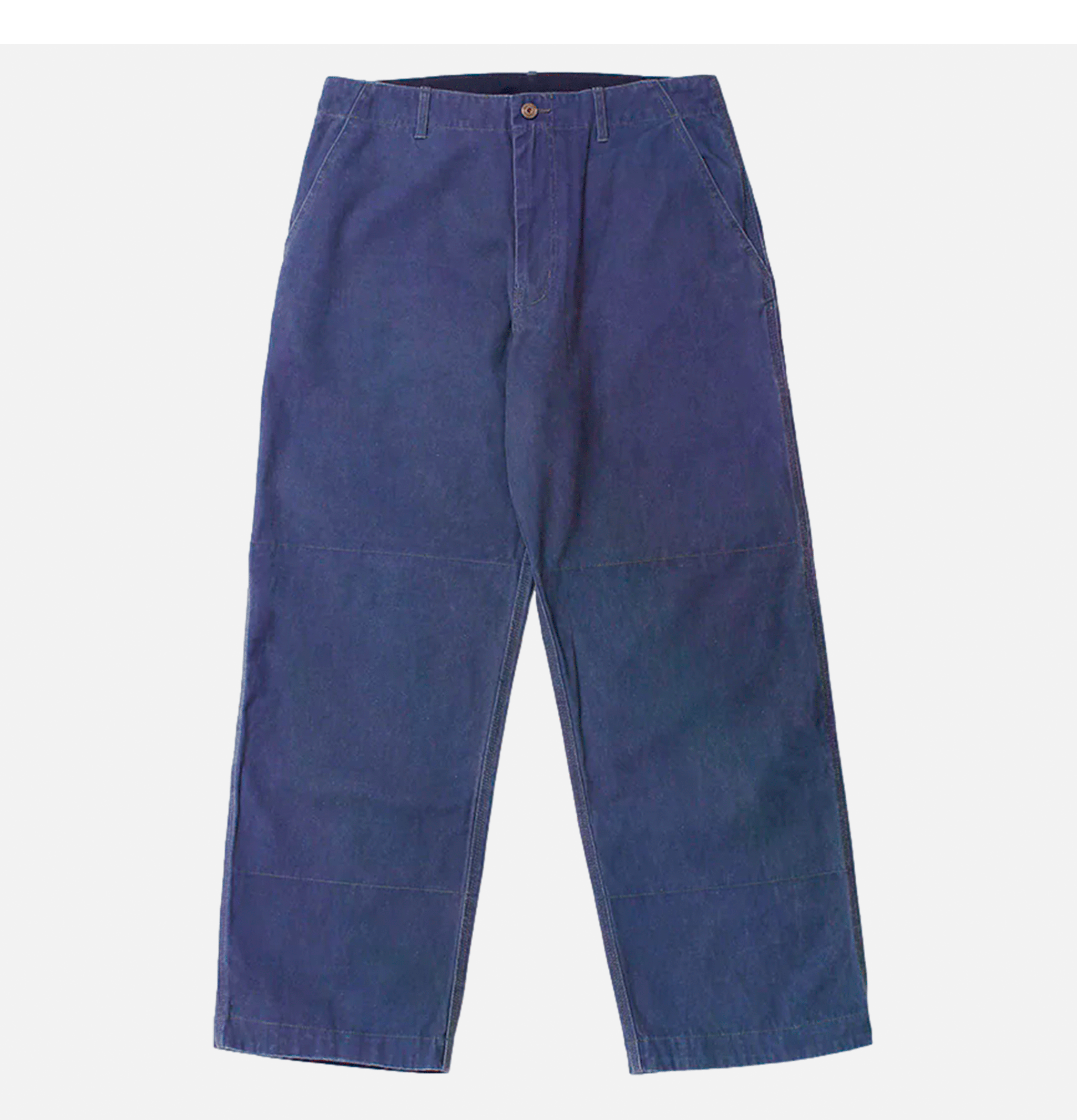 Snow Peak Sulfur Dyed Fade Pants Blue