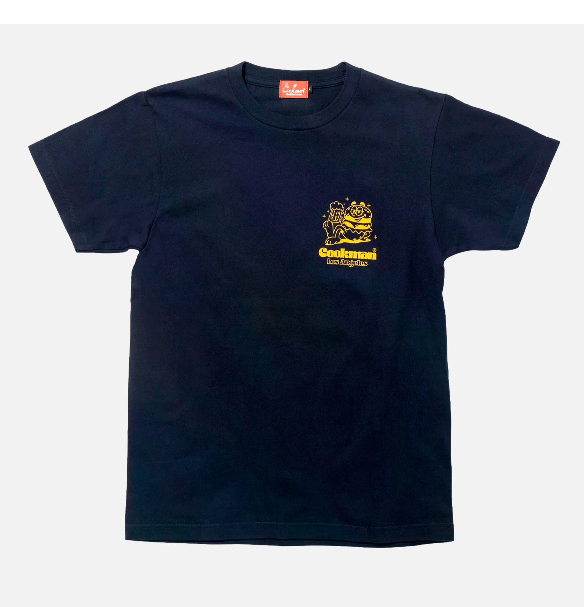 Cookman Cheers Burger Tee Navy