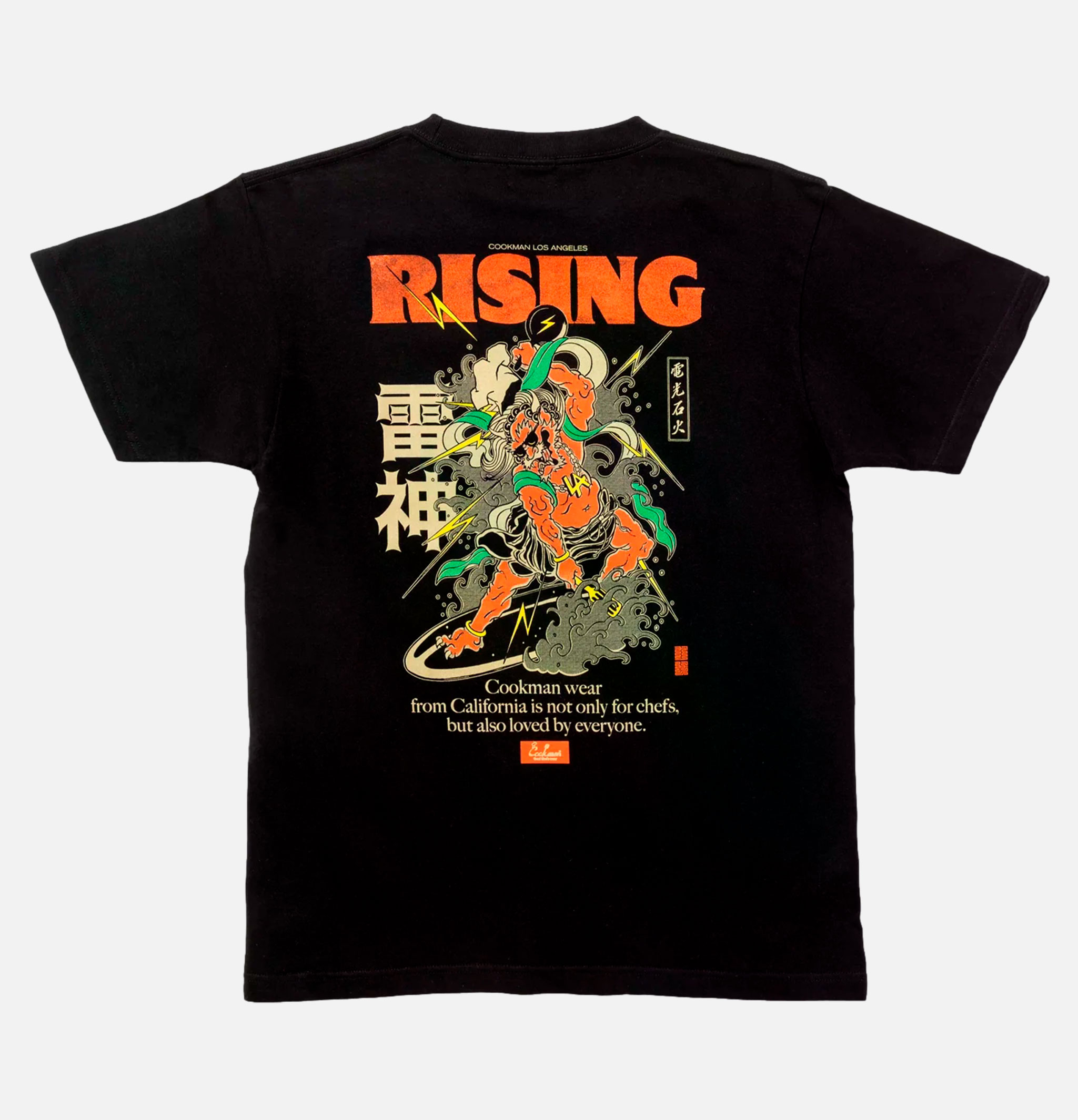 Cookman |Rising Tee Black | Shop Royalcheese Paris