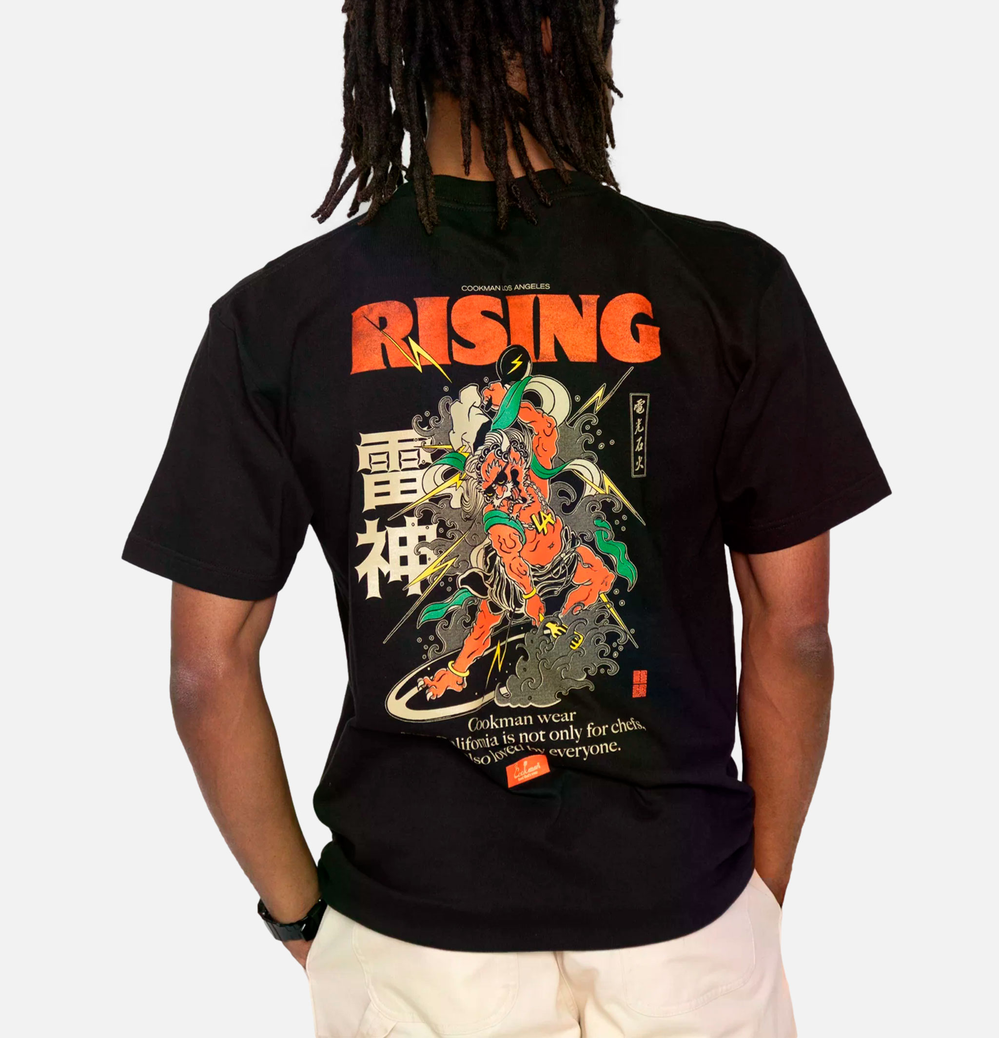 Cookman |Rising Tee Black | Shop Royalcheese Paris