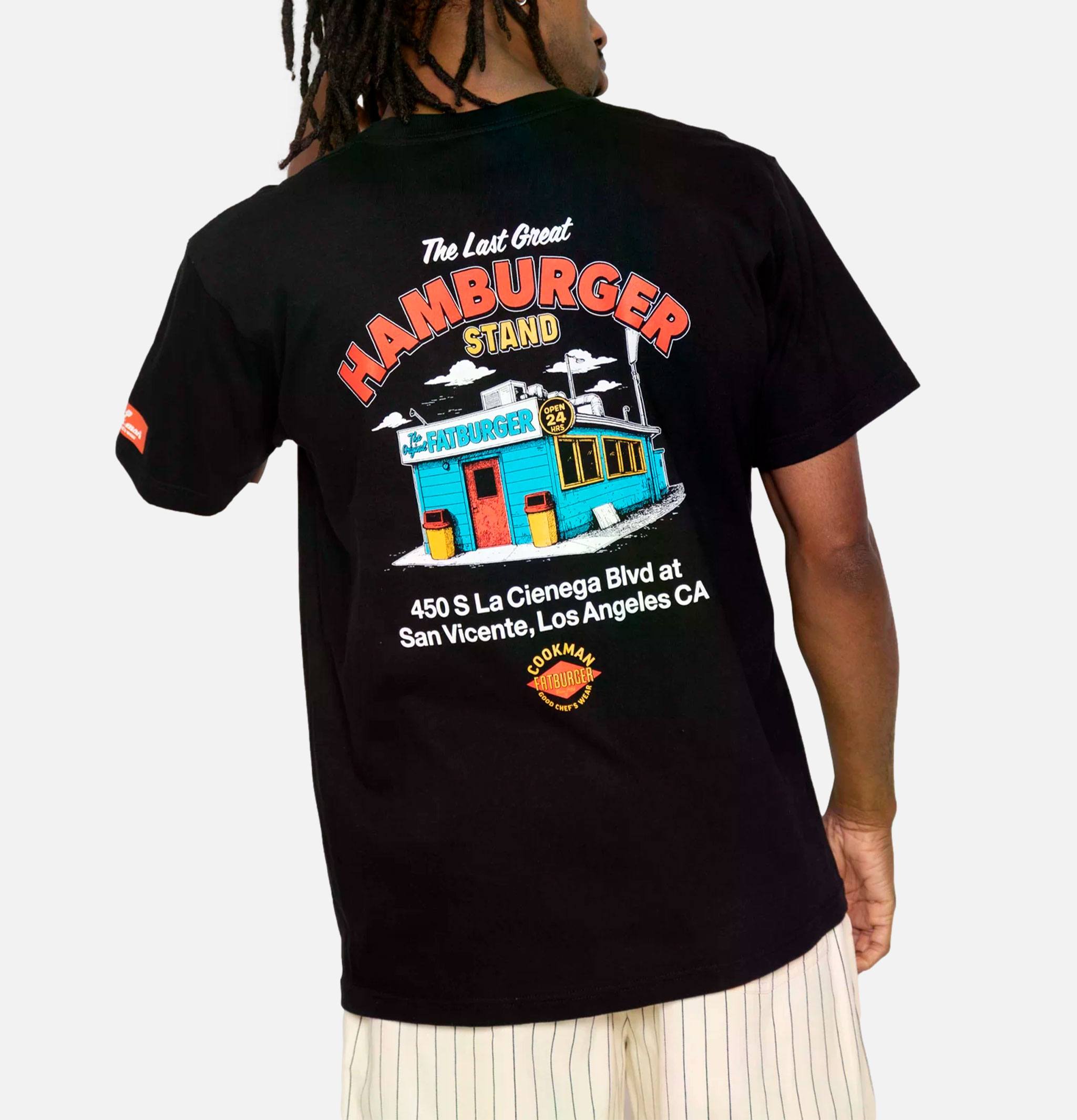 Cookman Fatburger First Loc Tee Black