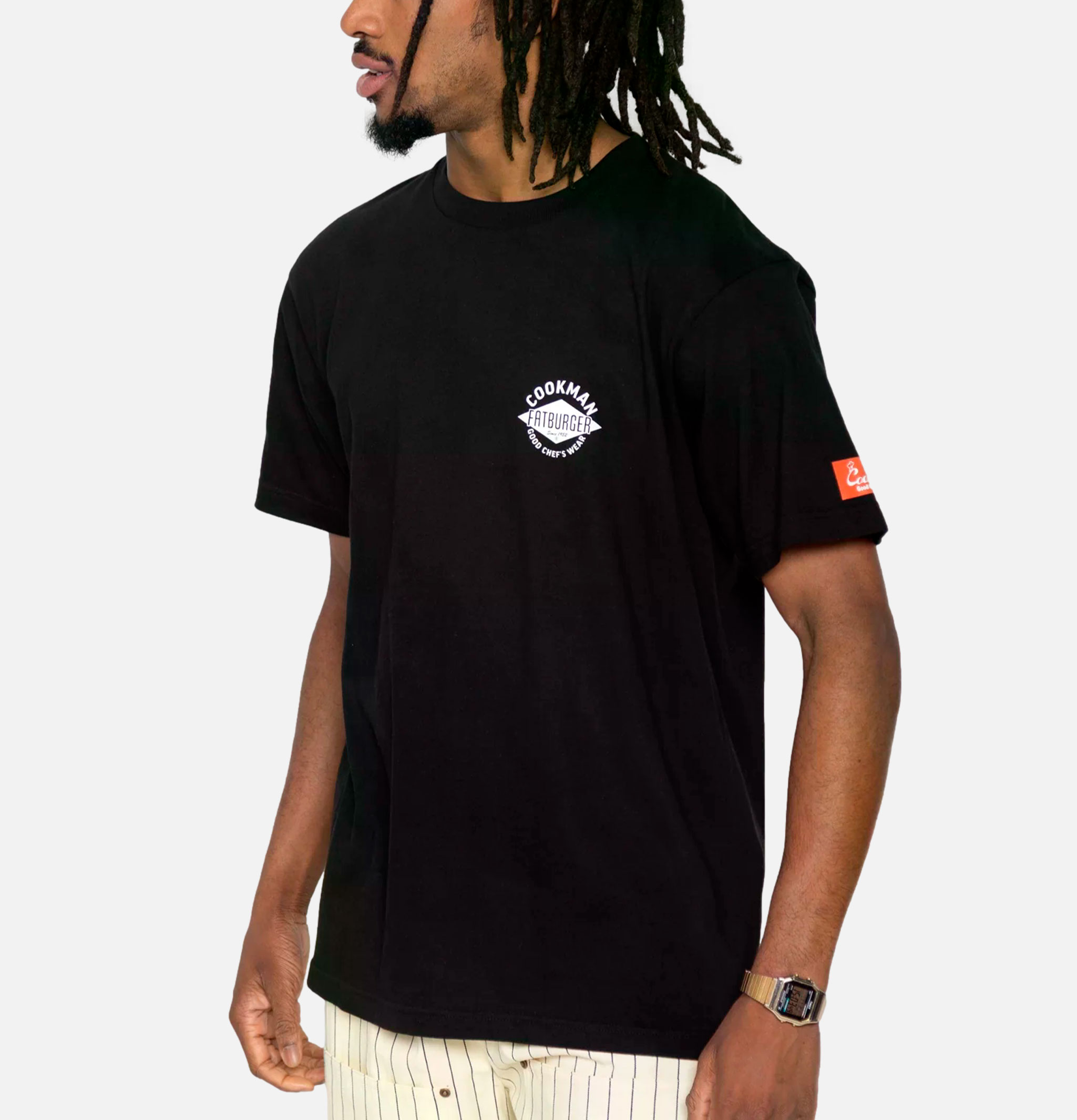 Cookman Fatburger First Loc Tee Black