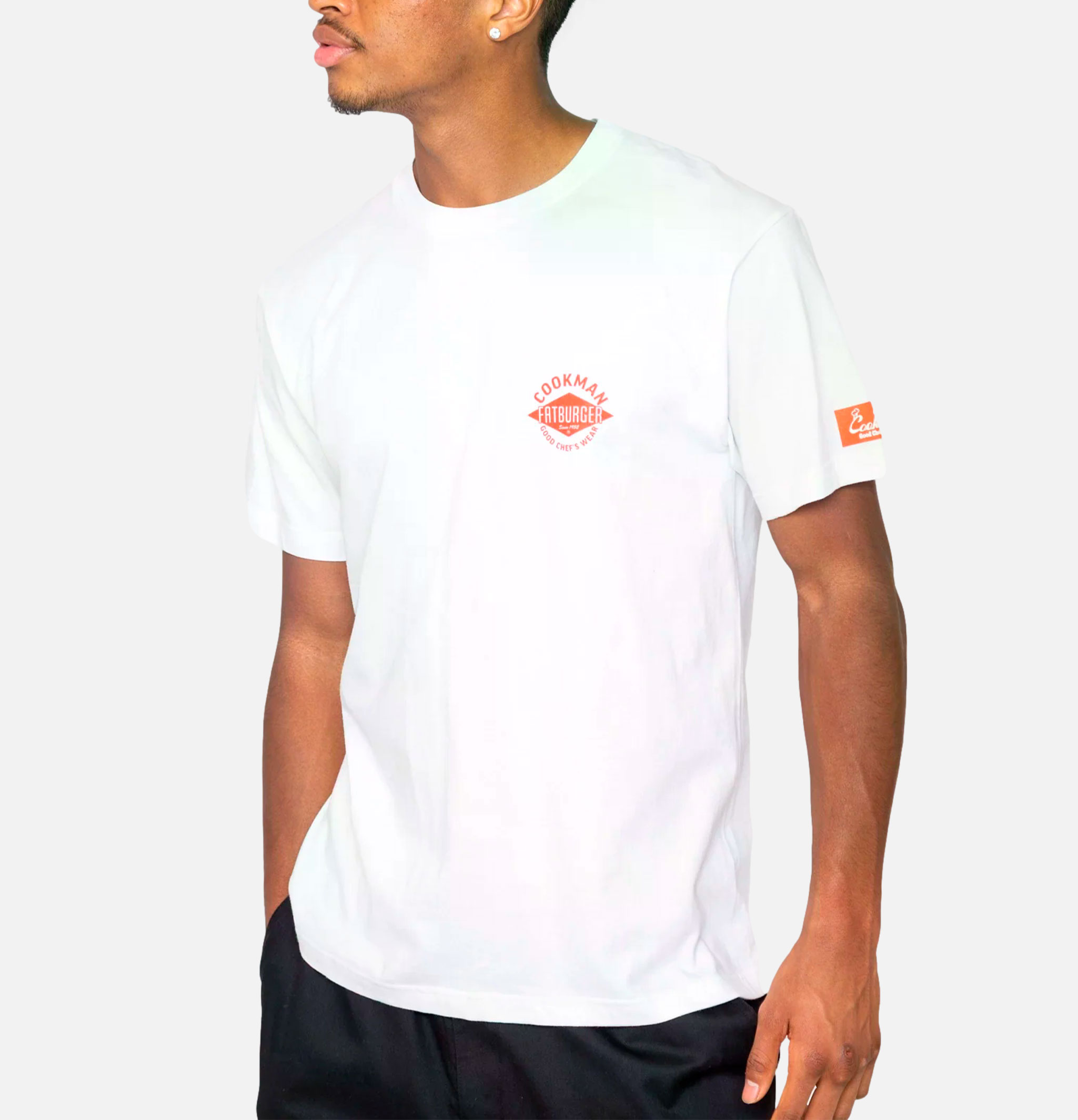 Cookman Fatburger First Loc Tee White